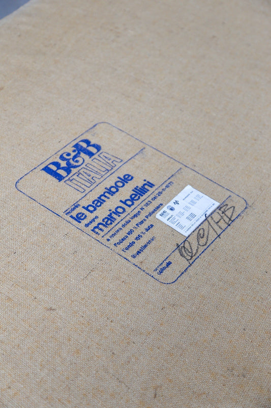 B&B Italia stamp to certify le bambole authenticity