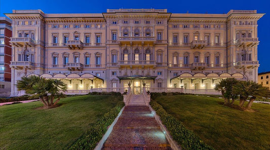 front view grand hotel palazzo livorno
