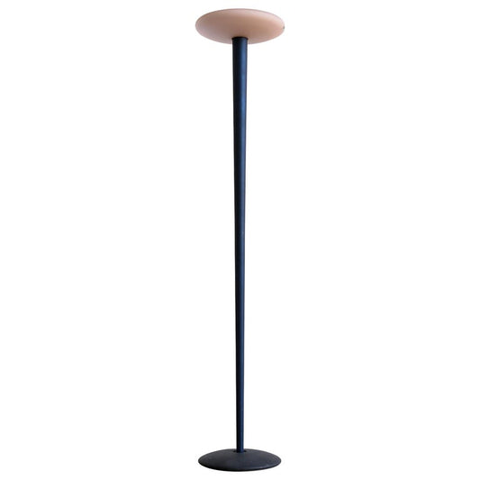 Floor Lamp in Murano Glass & Metal by Itre Firme di Vetro