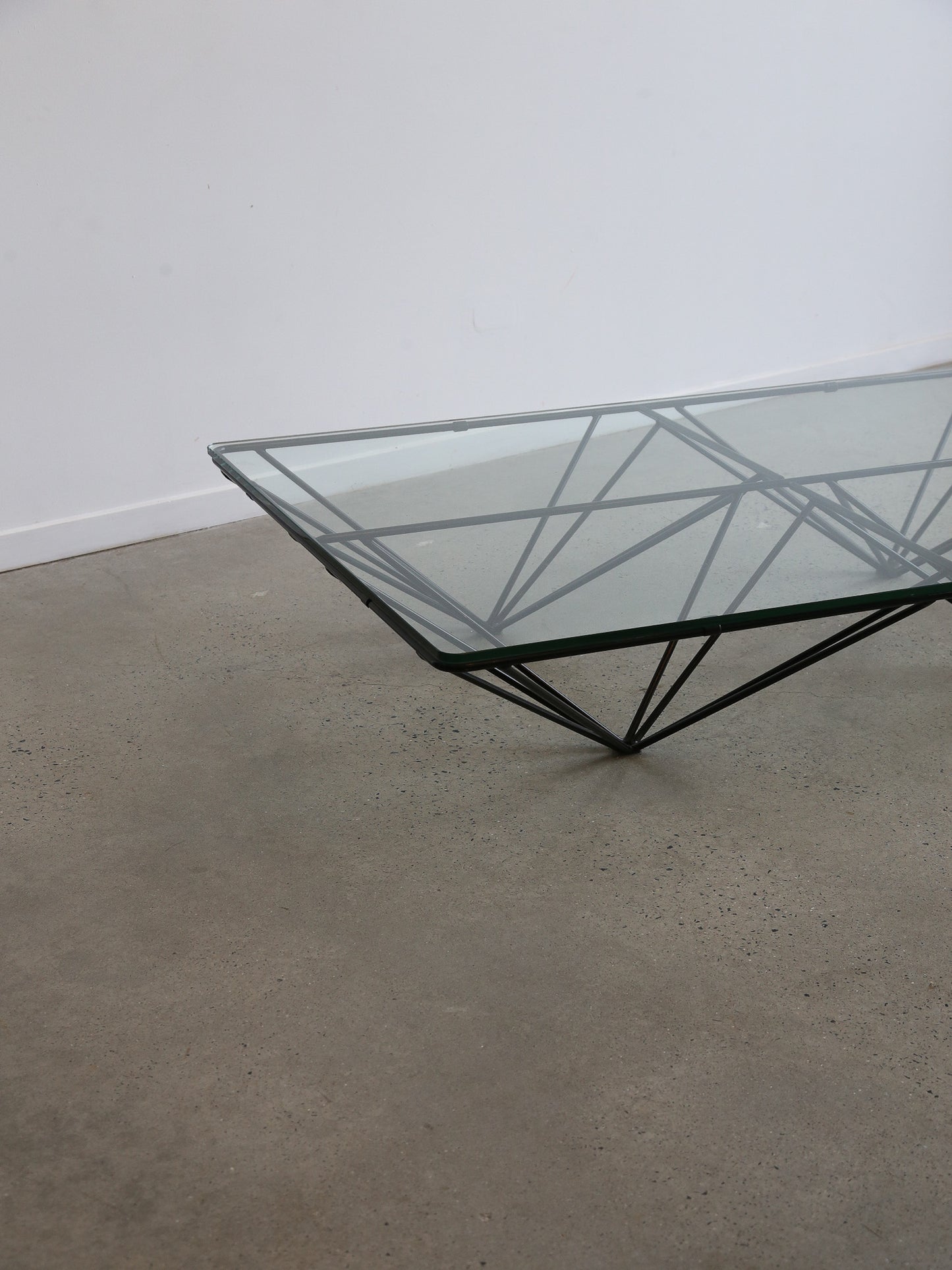 Alanda Glass Coffee Table by Paolo Piva for B&B Italia