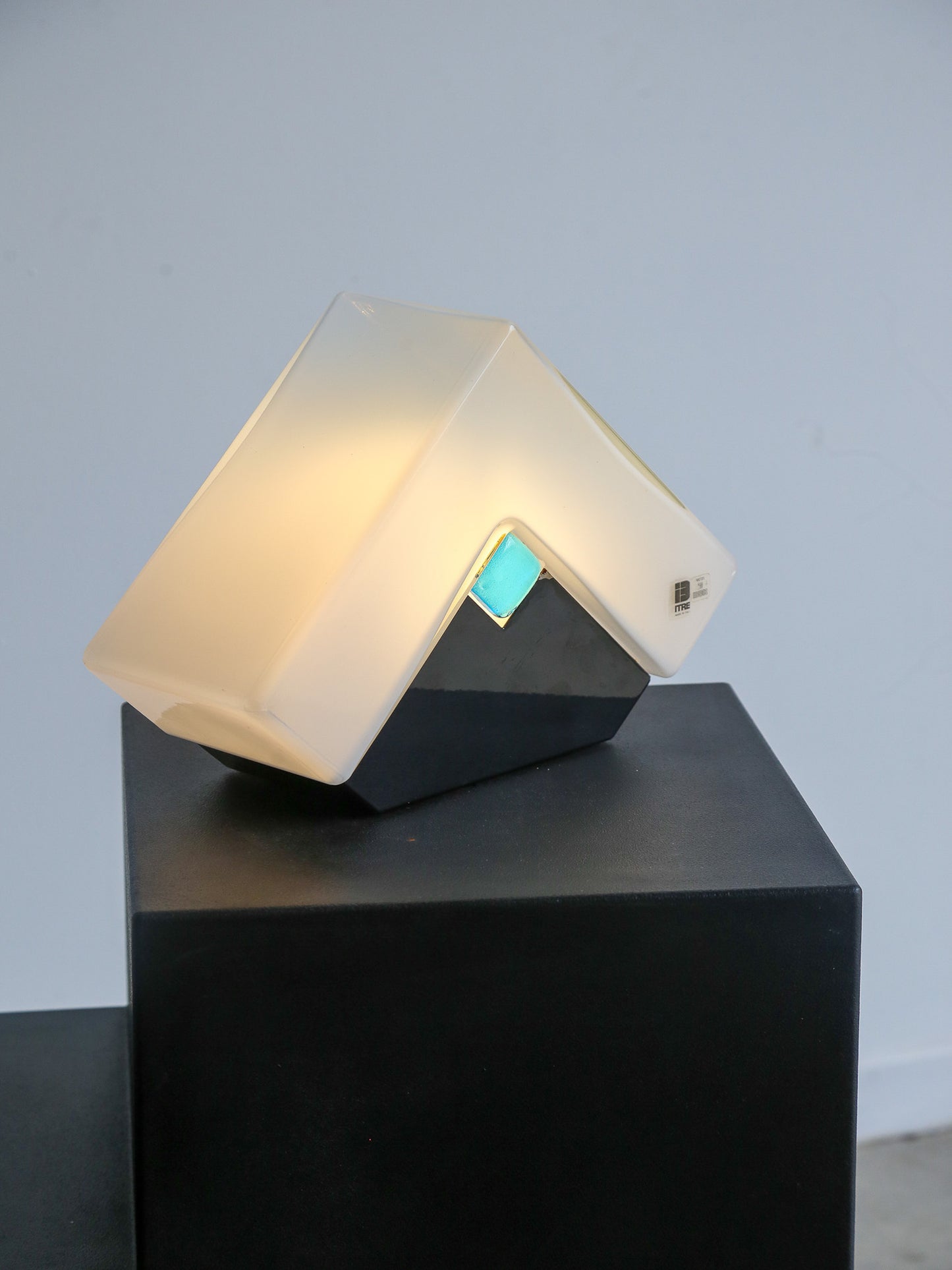 Lota Murano Glass Table Lamp by Gianni Rigo for Itre