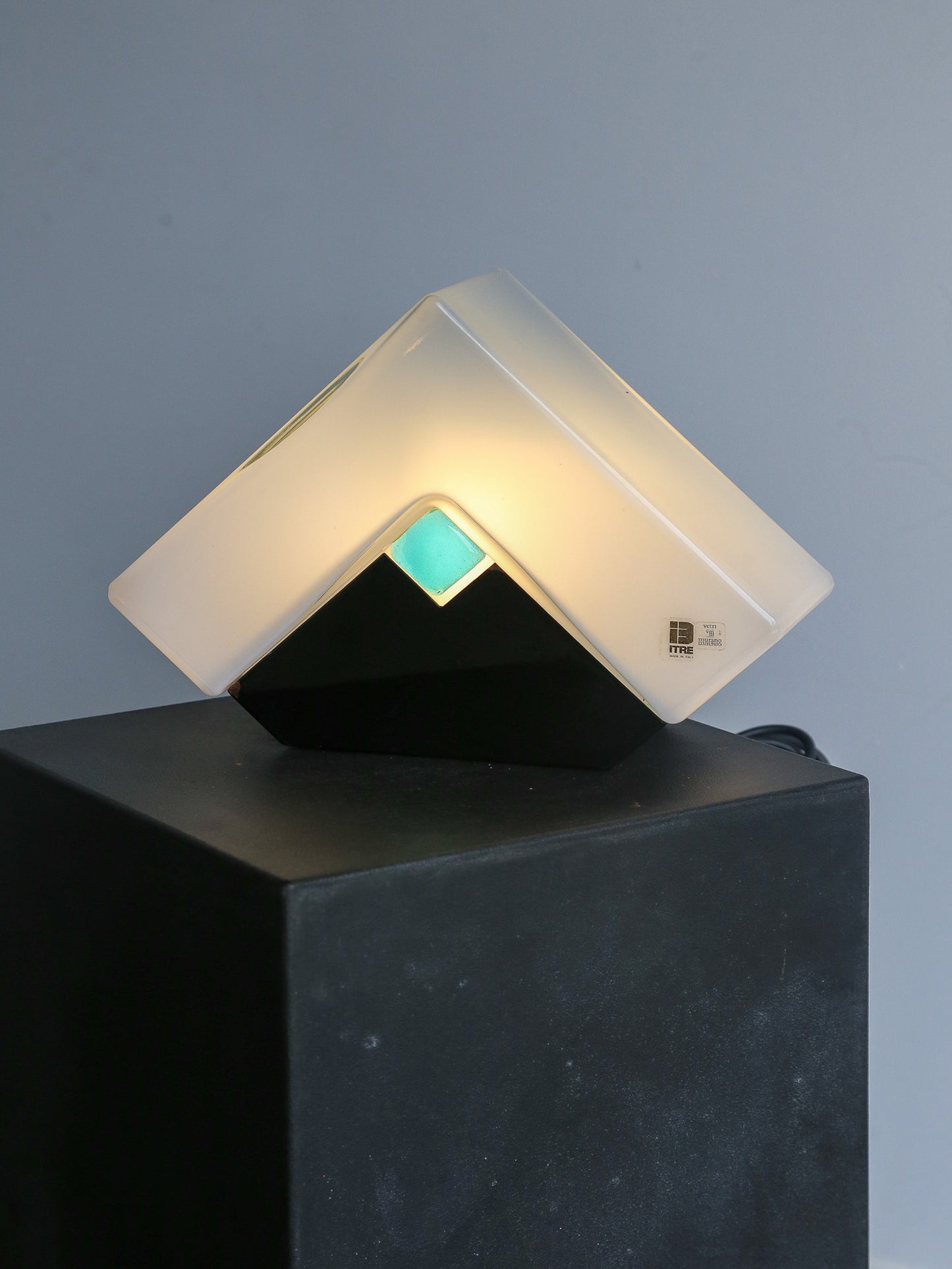 Lota Murano Glass Table Lamp by Gianni Rigo for Itre