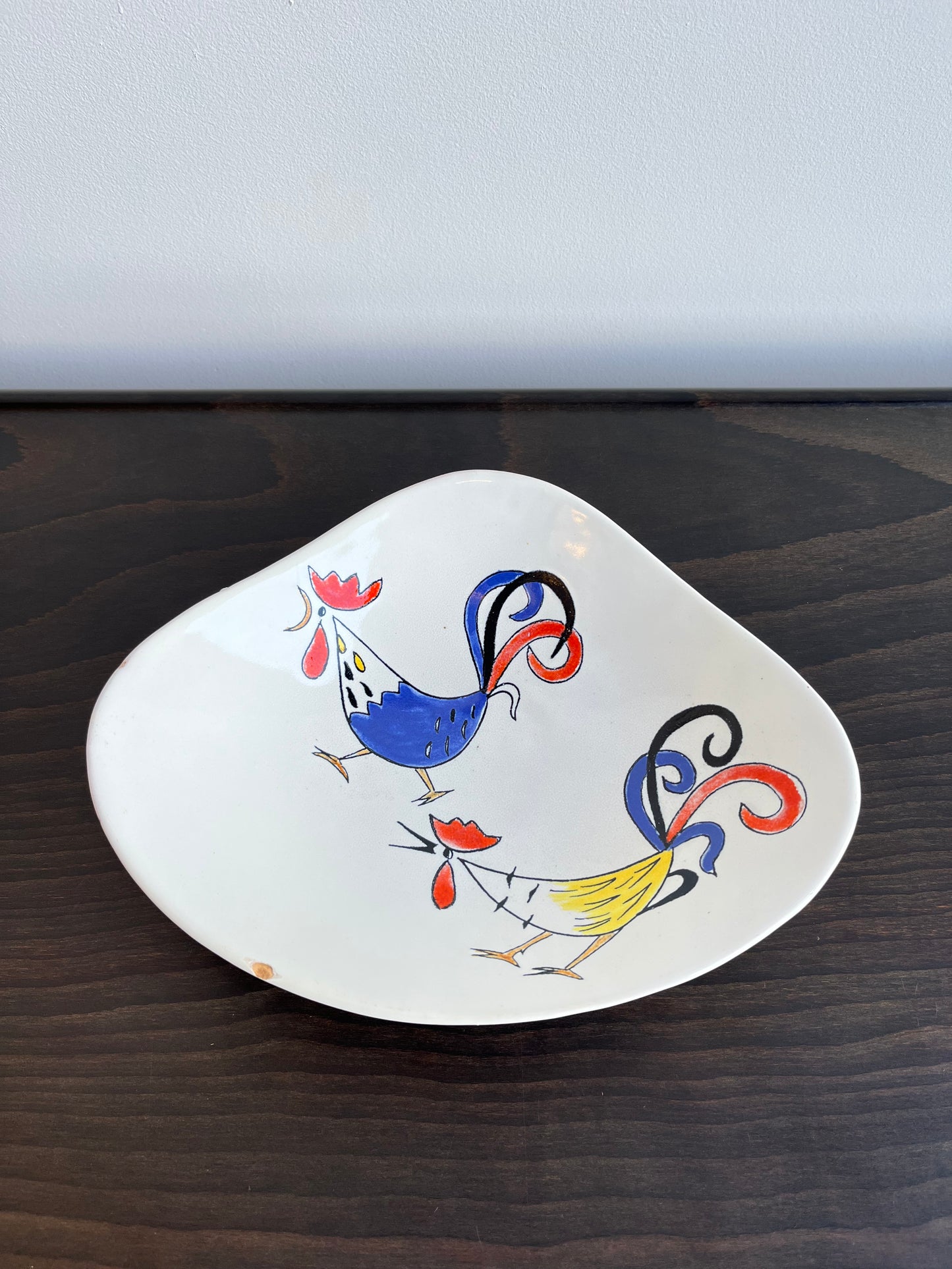 Italian Ceramic Bowl by Rometti 1970s