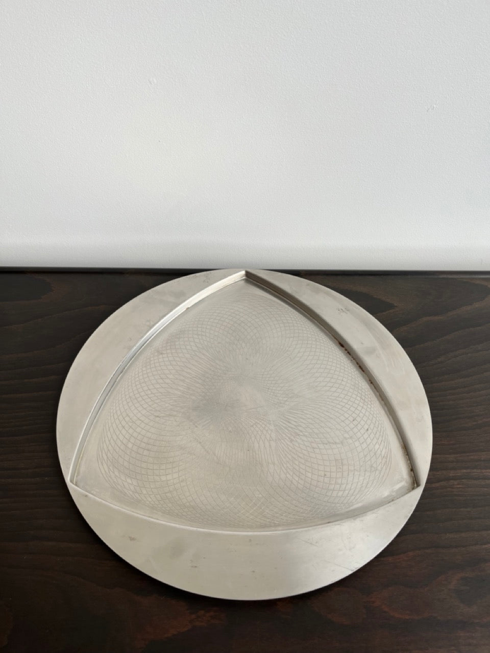 Italian Trifoglio Tray by Franco Grigniani for Alessi 1970s