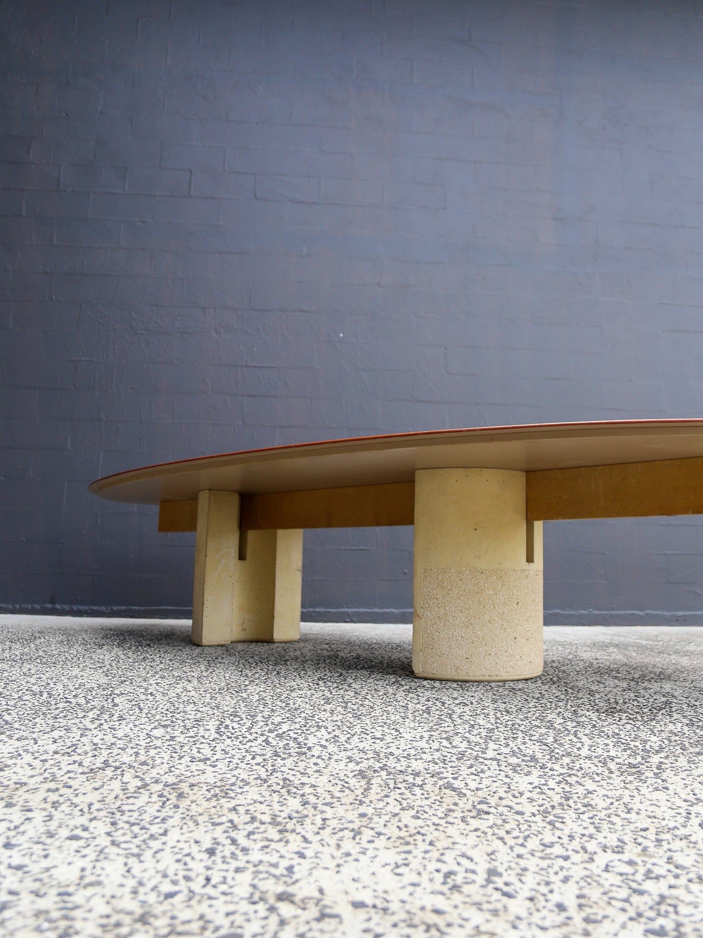 Dining Table by Giovanni Offredi for Saporiti Italia 1970s