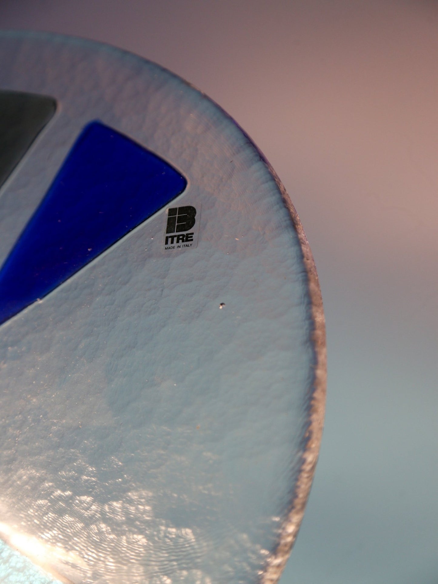 Floor Lamp in Murano Glass & Black Metal by Itre Firme di Vetro - Lumini Collections