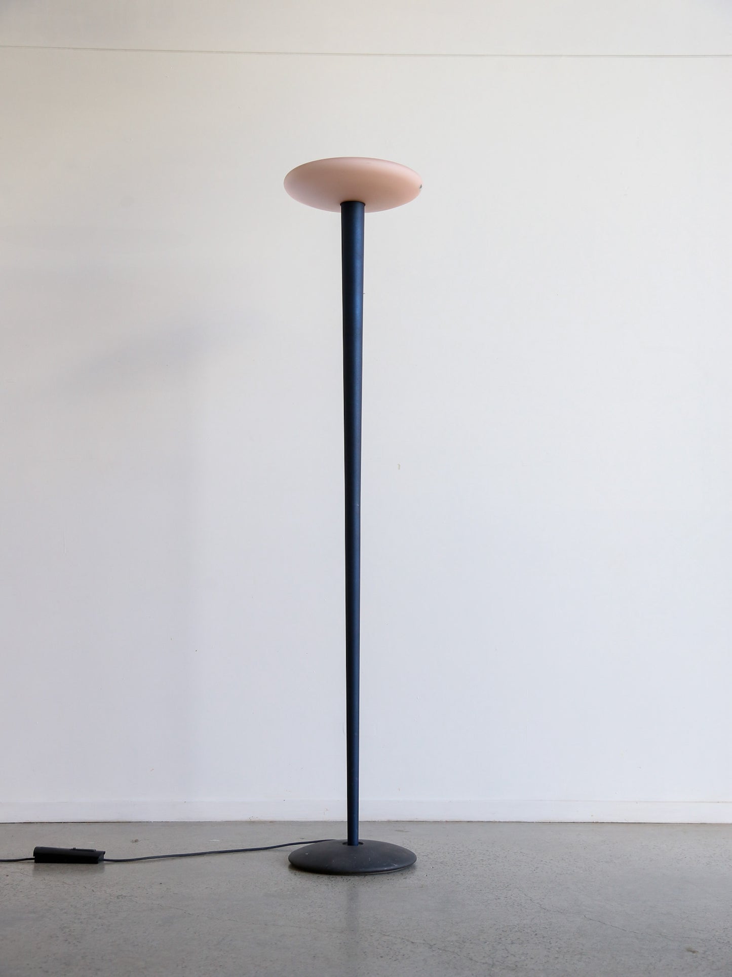 Floor Lamp in Murano Glass & Metal by Itre Firme di Vetro
