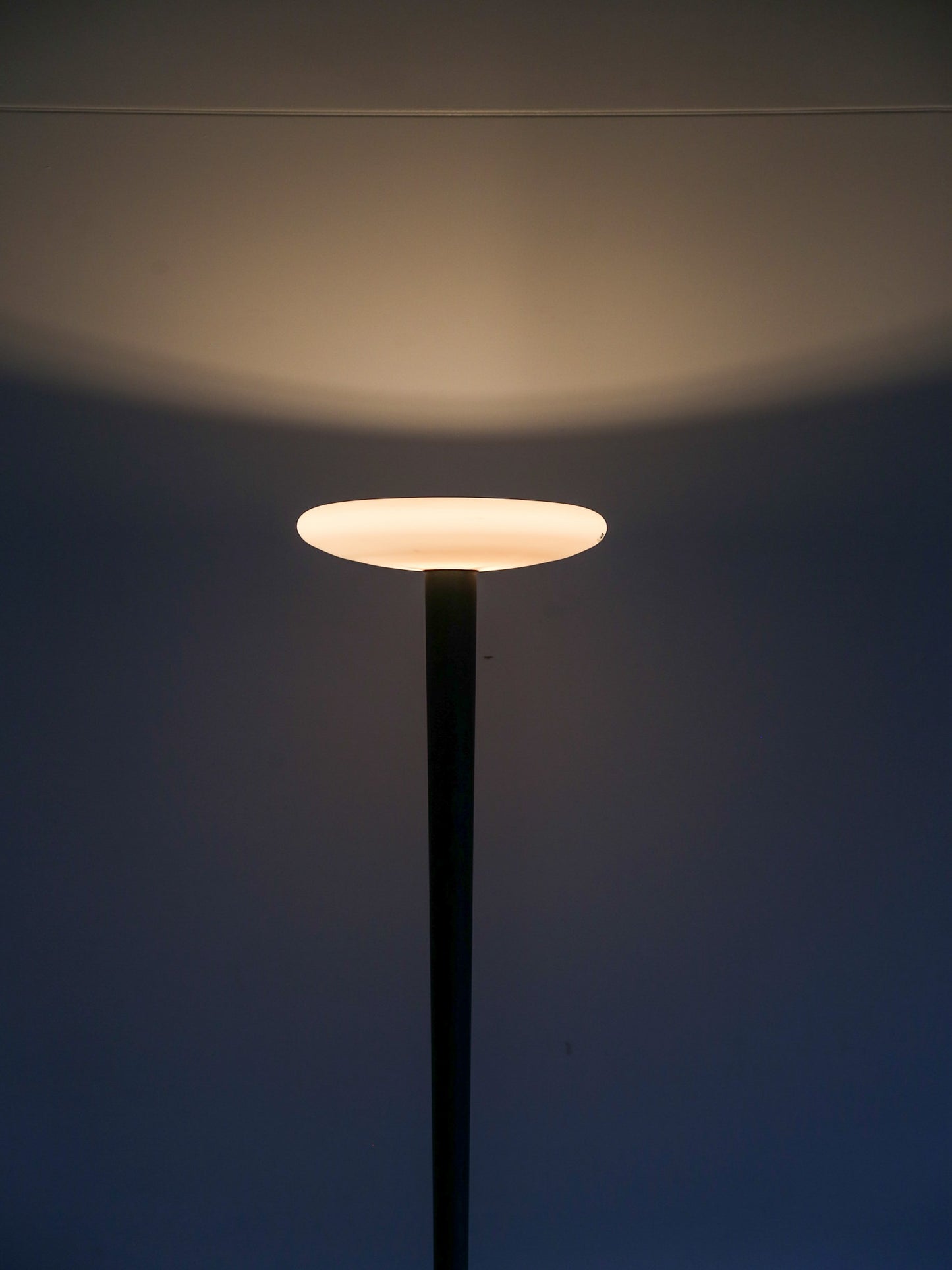 Floor Lamp in Murano Glass & Metal by Itre Firme di Vetro