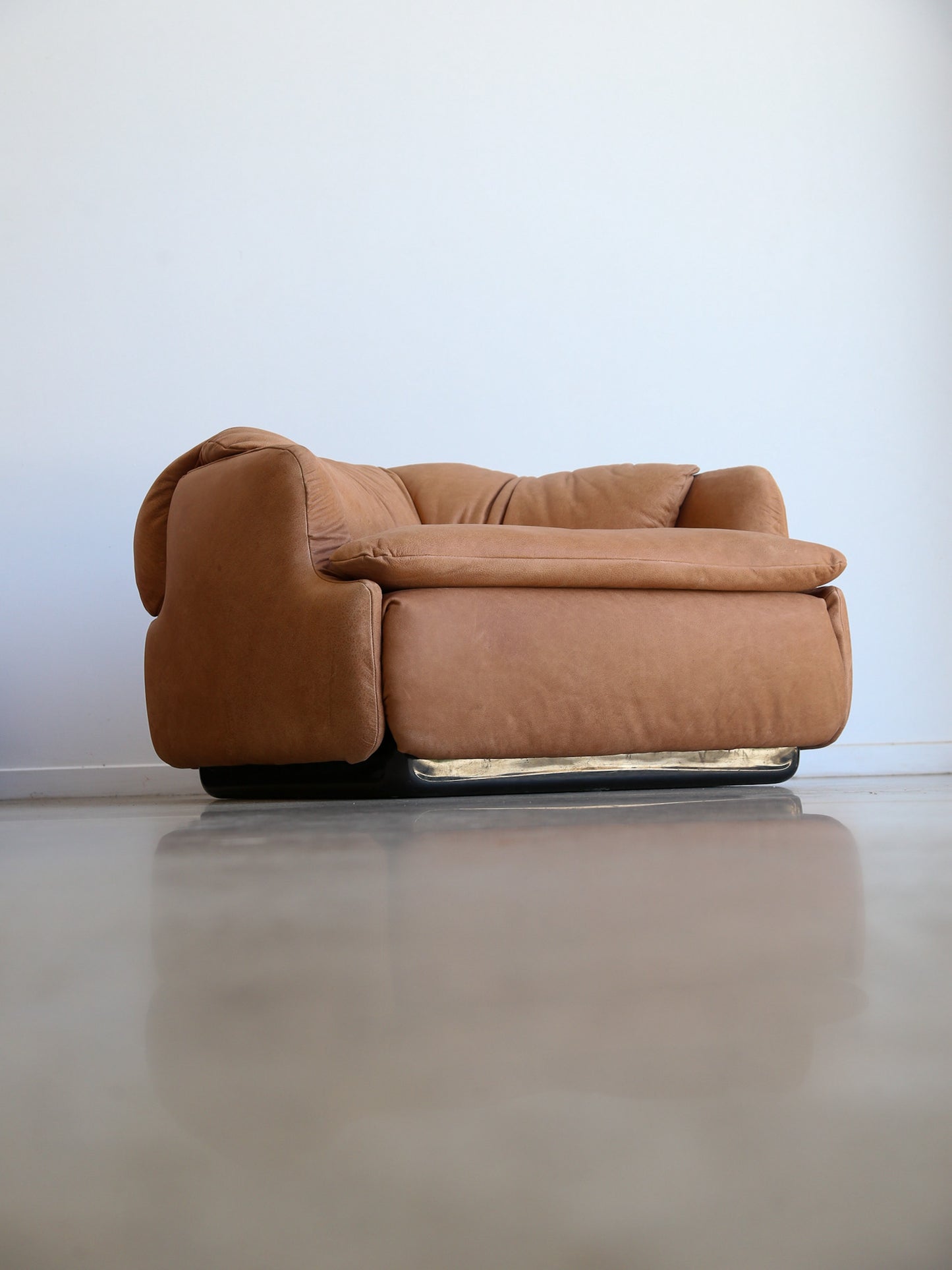 Confidential Armchairs Set of Two by Alberto Rosselli for Saporiti 1970s