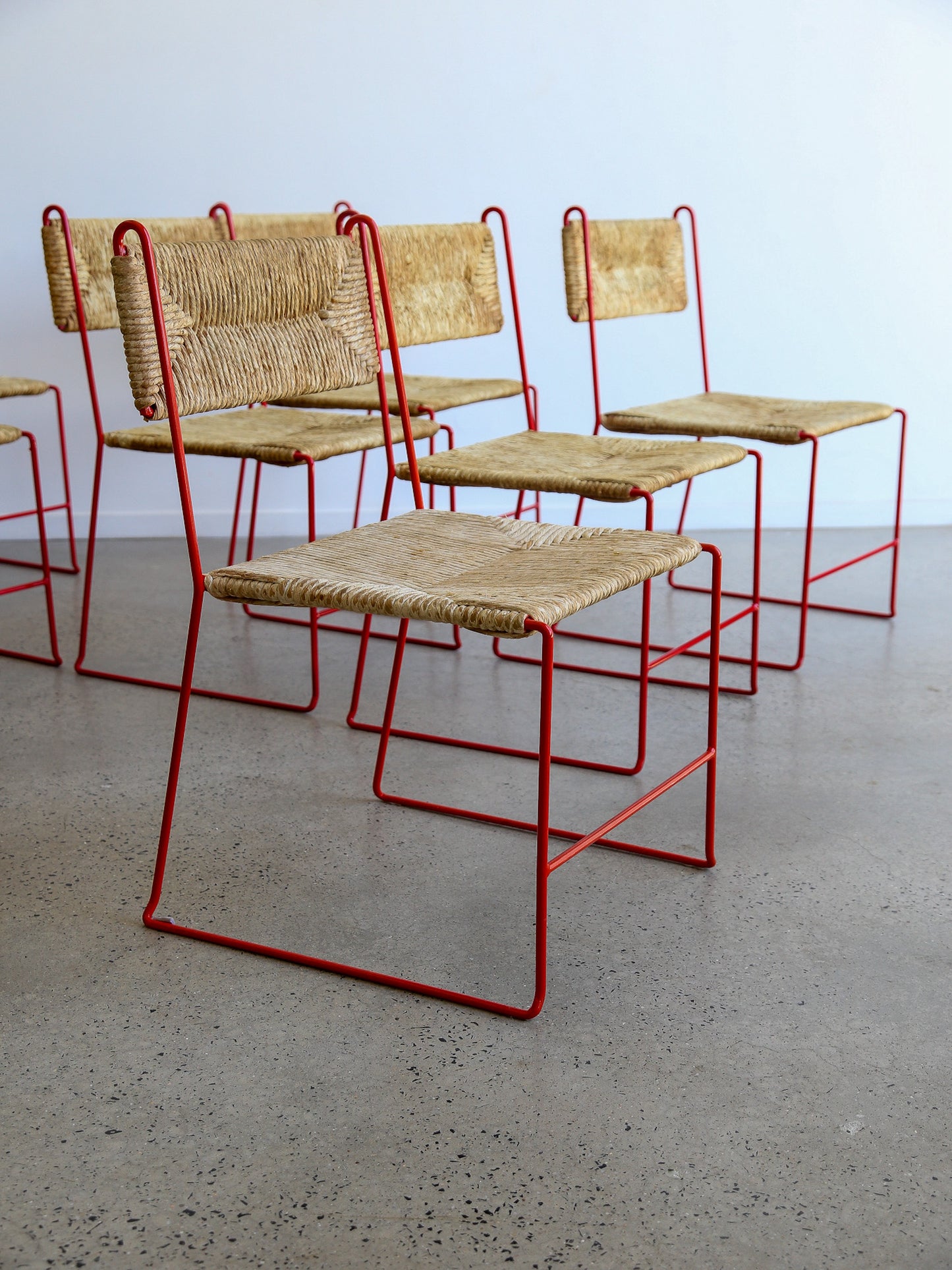 French Mid-Century Dining Chairs by Pirela Atelier, 1960s