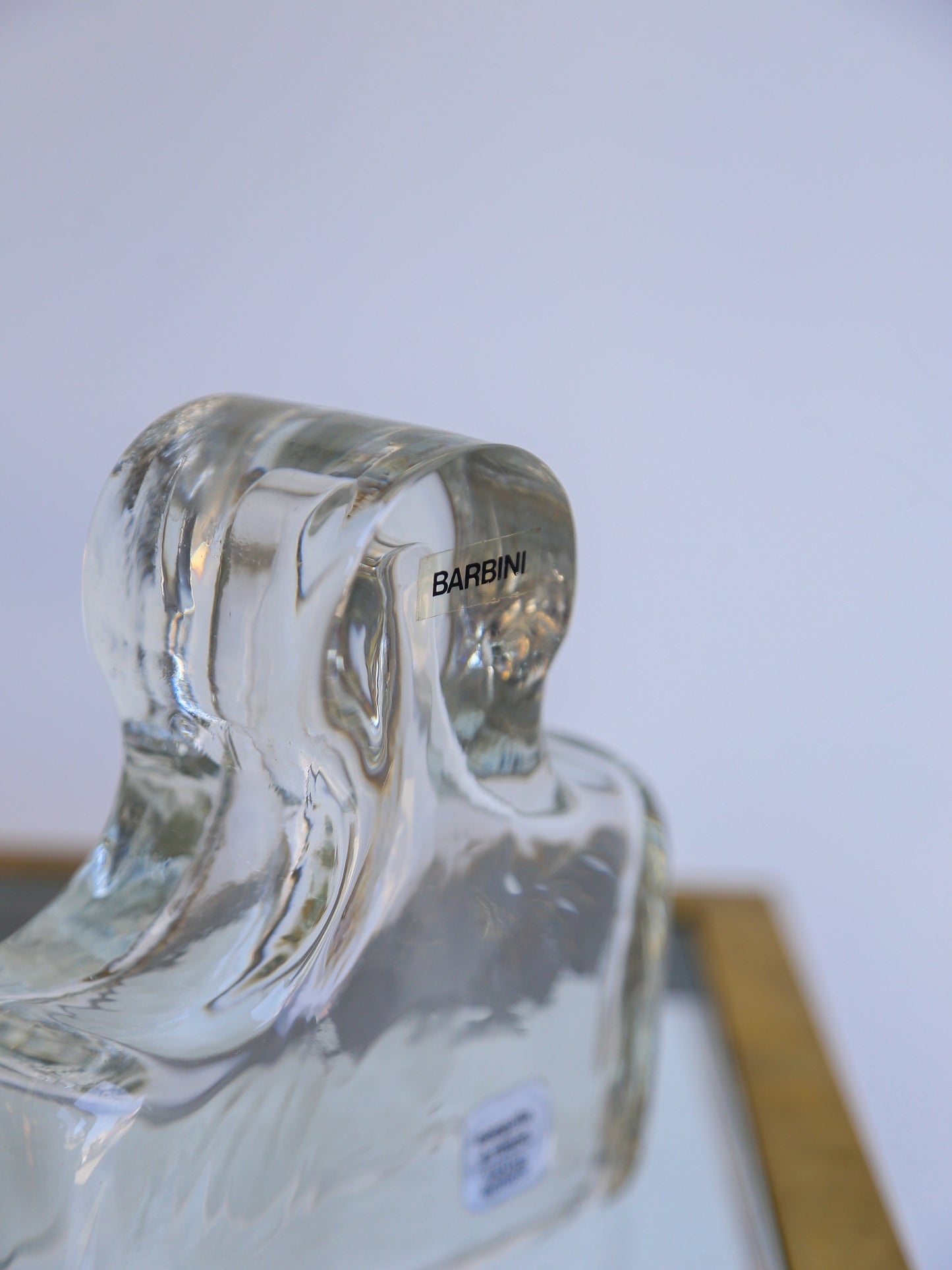 Italian Mid Century Modern Murano Glass Human Figure by Barbini