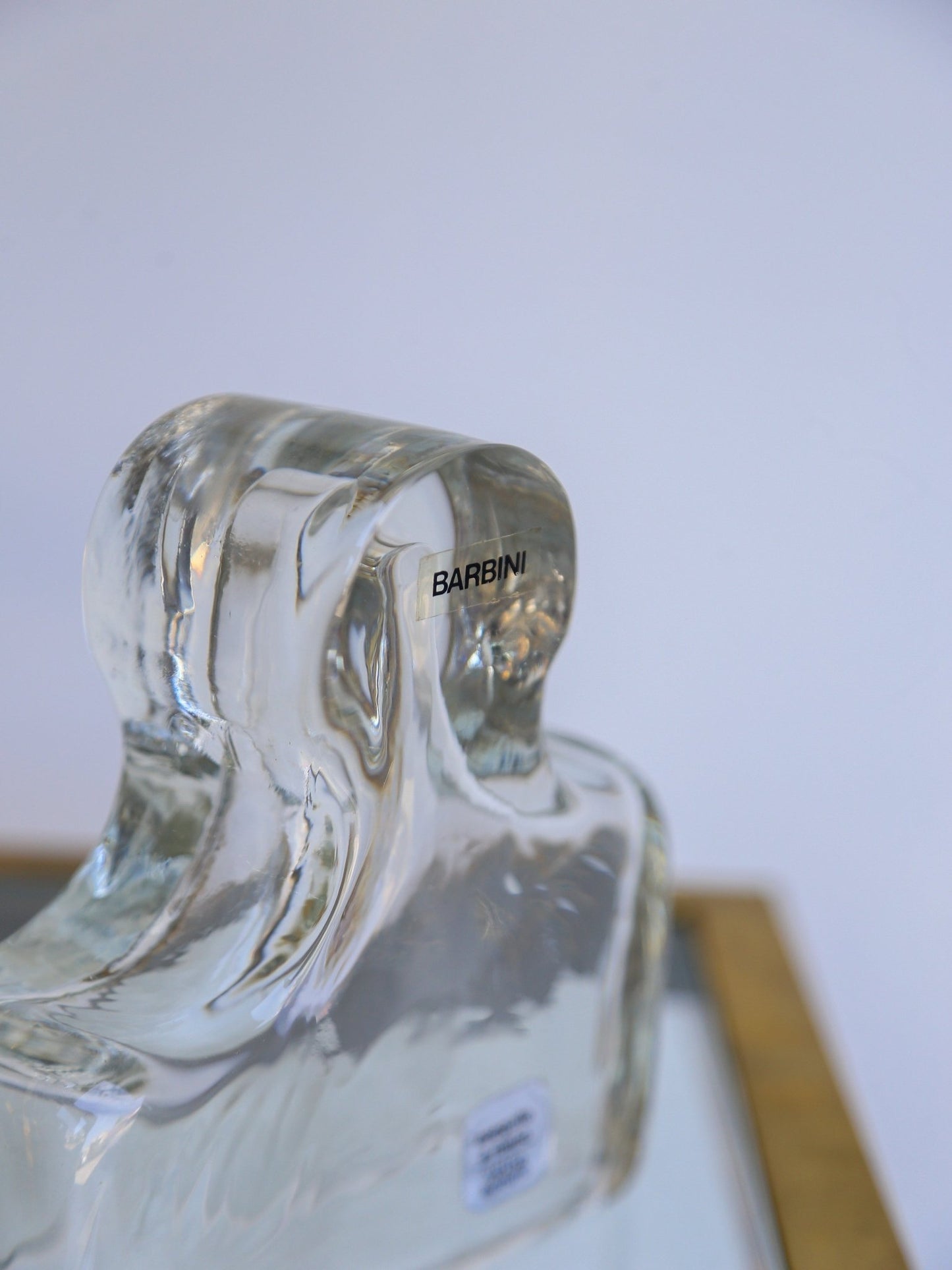 Italian Mid Century Modern Murano Glass Puzzle by Barbini - Lumini Collections