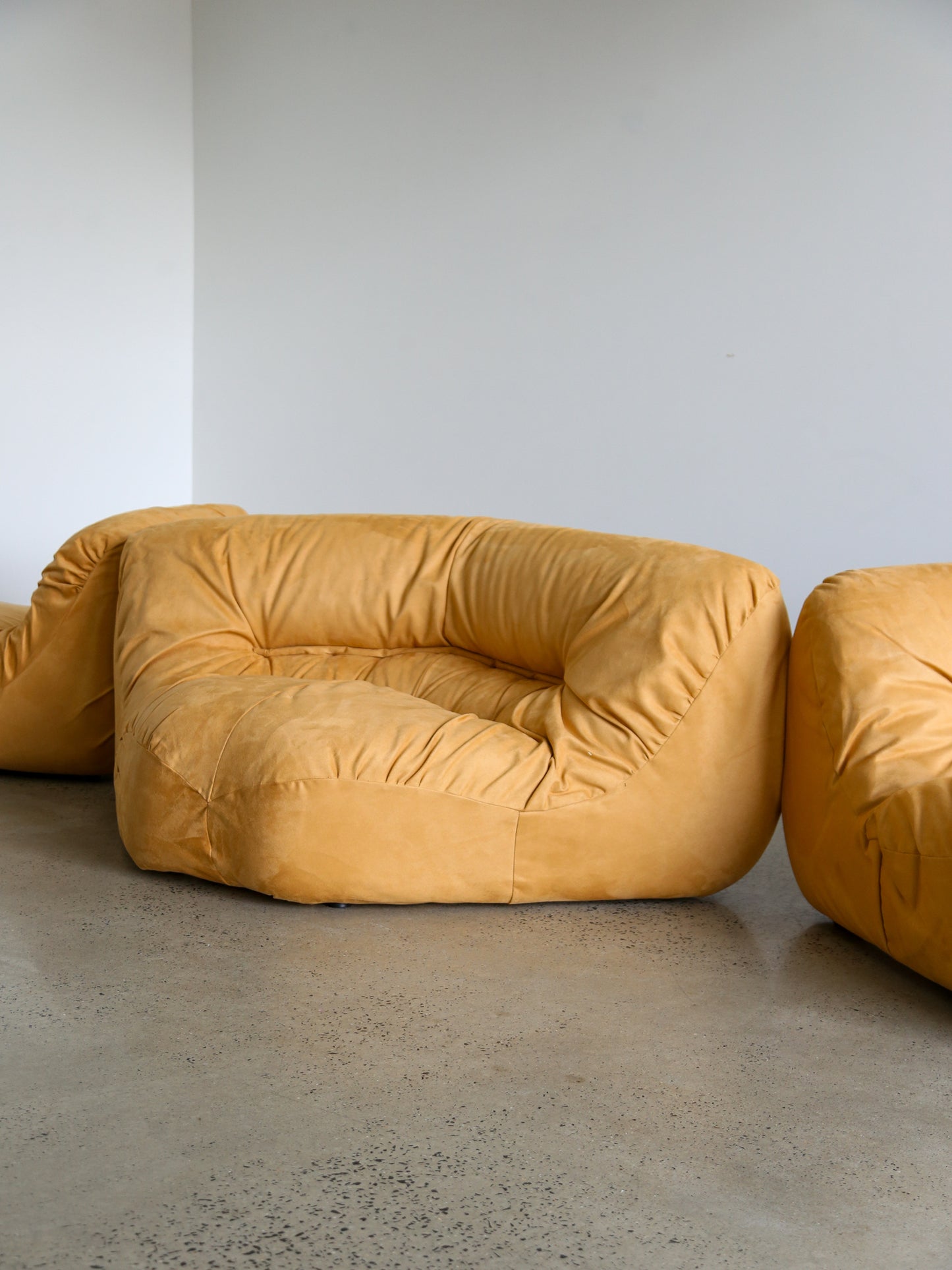 Mid-Century Modern Luxury Modular Sofa “Malù” by Diego Mattu for 1P, Italy, 1960s