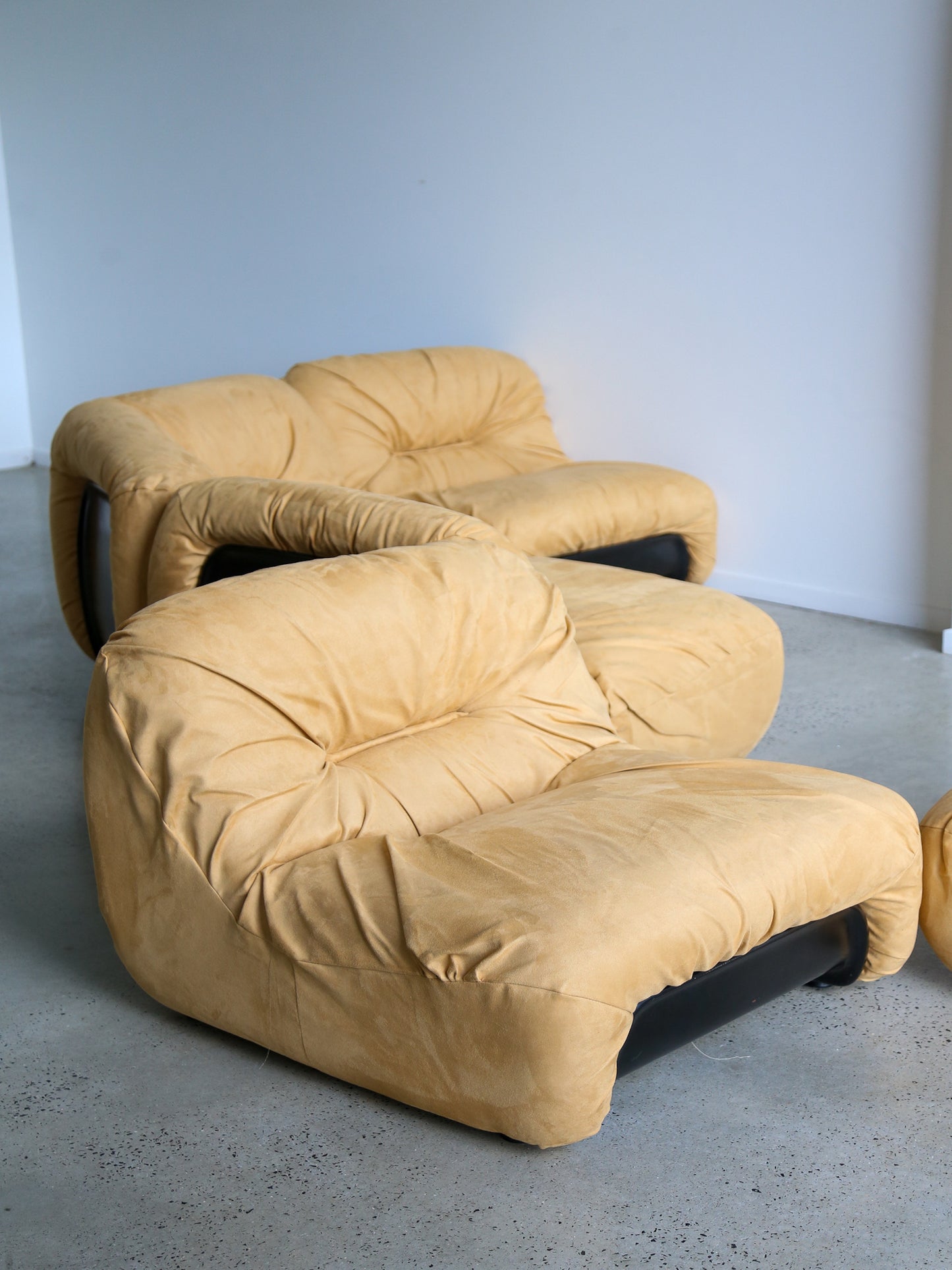 Mid-Century Modern Luxury Modular Sofa “Malù” by Diego Mattu for 1P, Italy, 1960s
