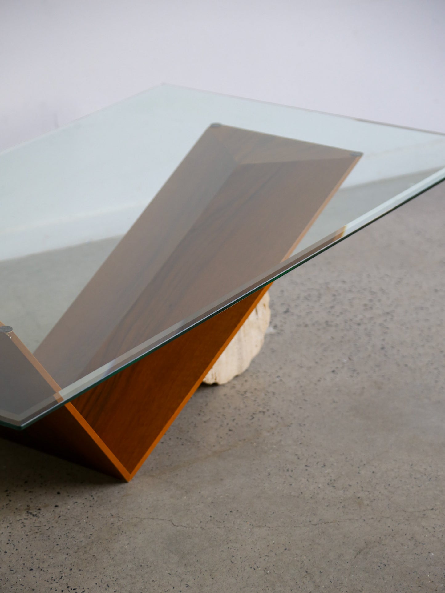 Italian vintage Valentino coffee table by Emanuele Zenere for Cattelan Italia