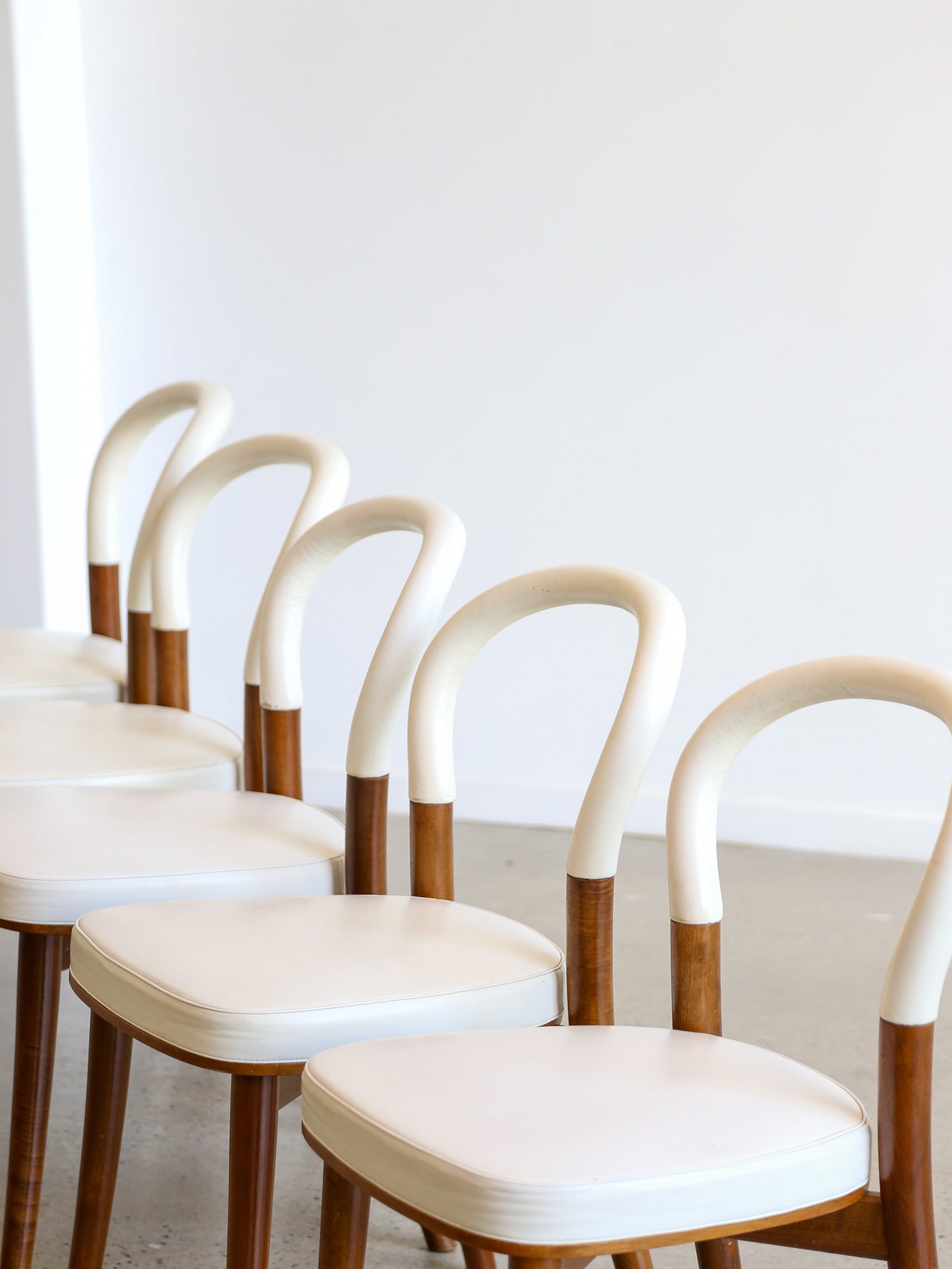 Italian Dining Chairs by Erik Gunnar Asplund for Cassina, 1980s
