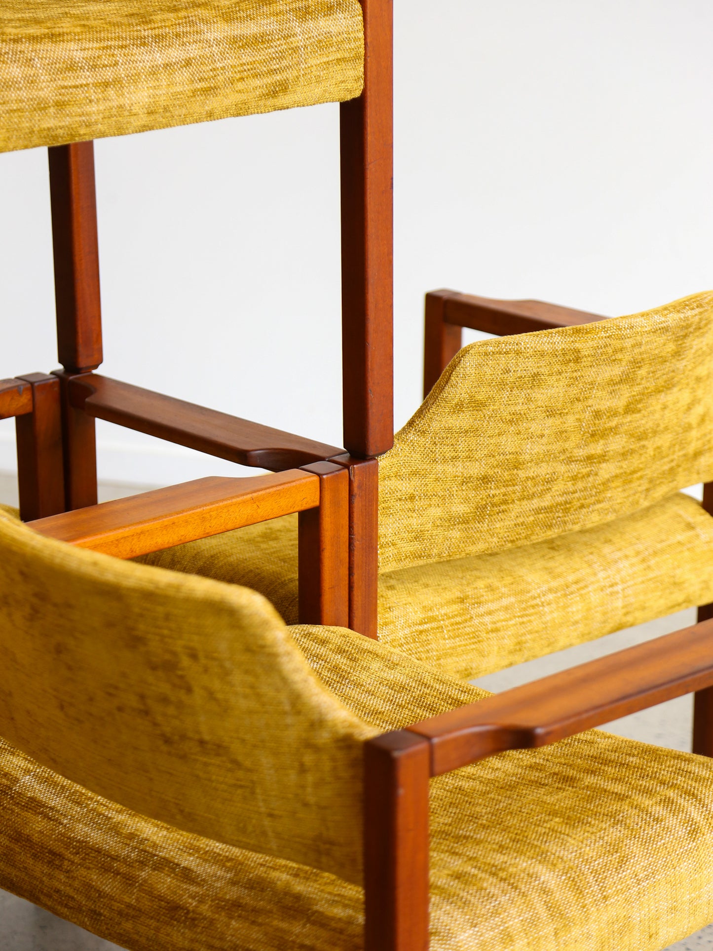 Italian Mid-Century Armchairs by Umberto Brandigi for Poltronova, 1960s