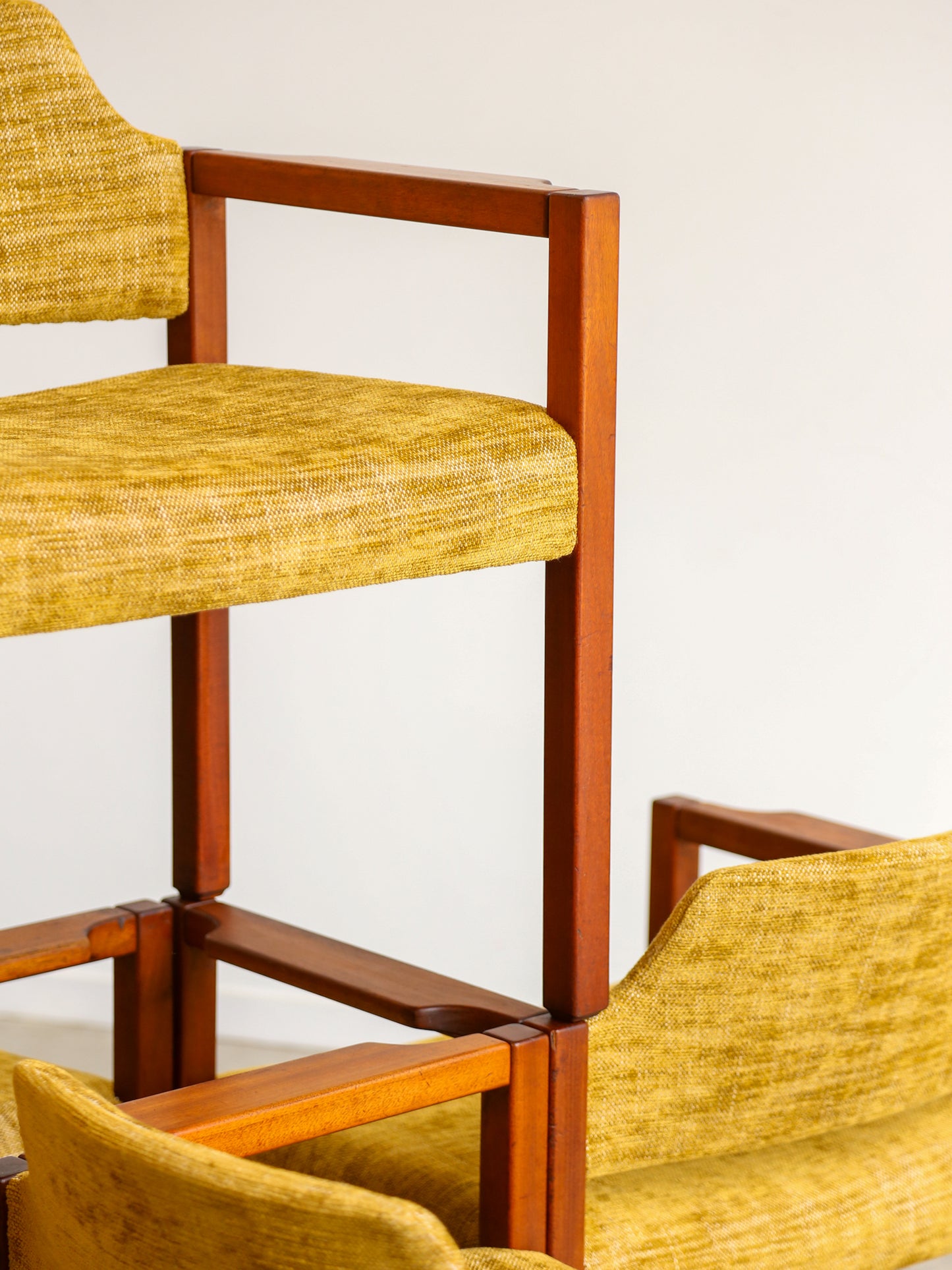 Italian Mid-Century Armchairs by Umberto Brandigi for Poltronova, 1960s