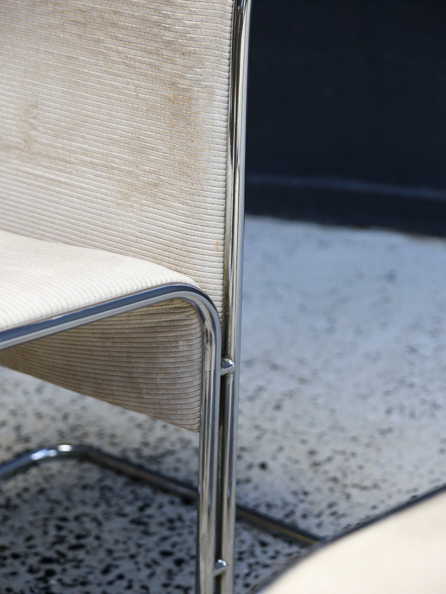 Set of Seven Calla Dining Chairs by Antonio Ari Colombo for Arflex 1970s