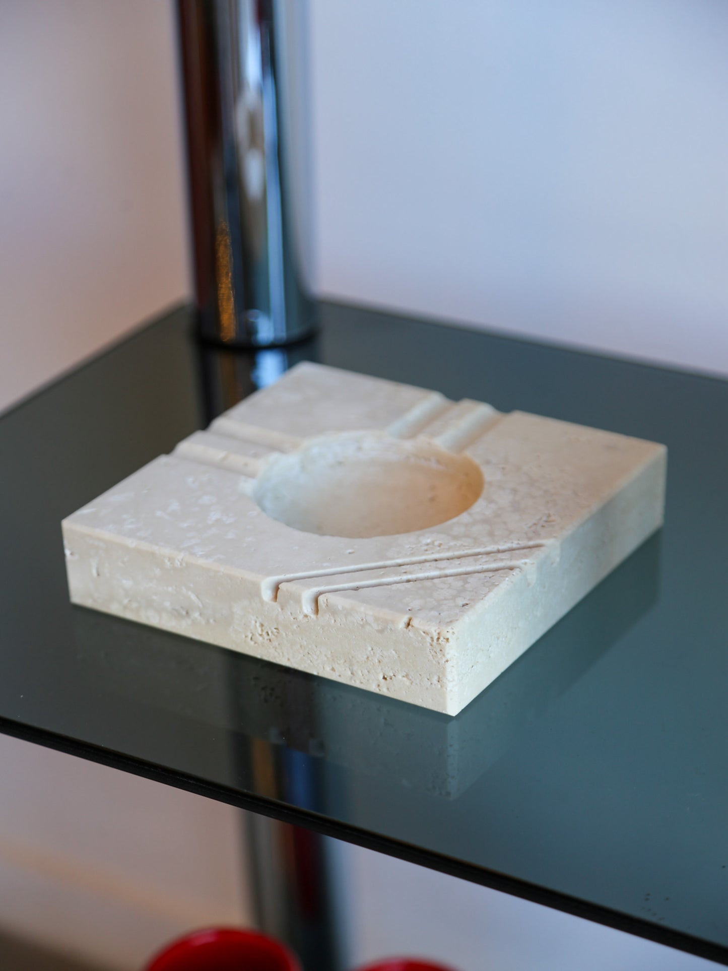 Enzo Mari for Fratelli Mannelli Square Ashtray