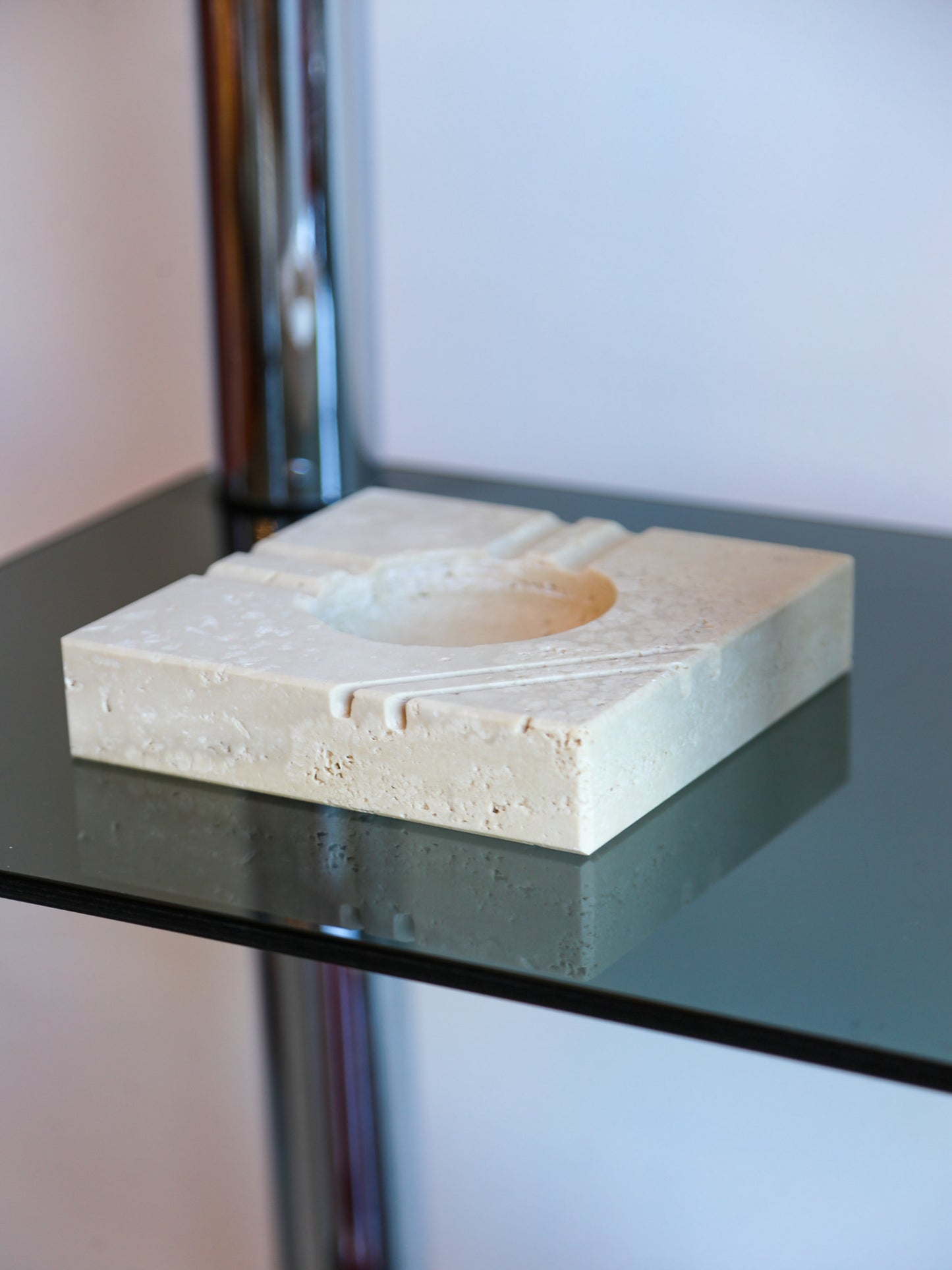 Enzo Mari for Fratelli Mannelli Square Ashtray