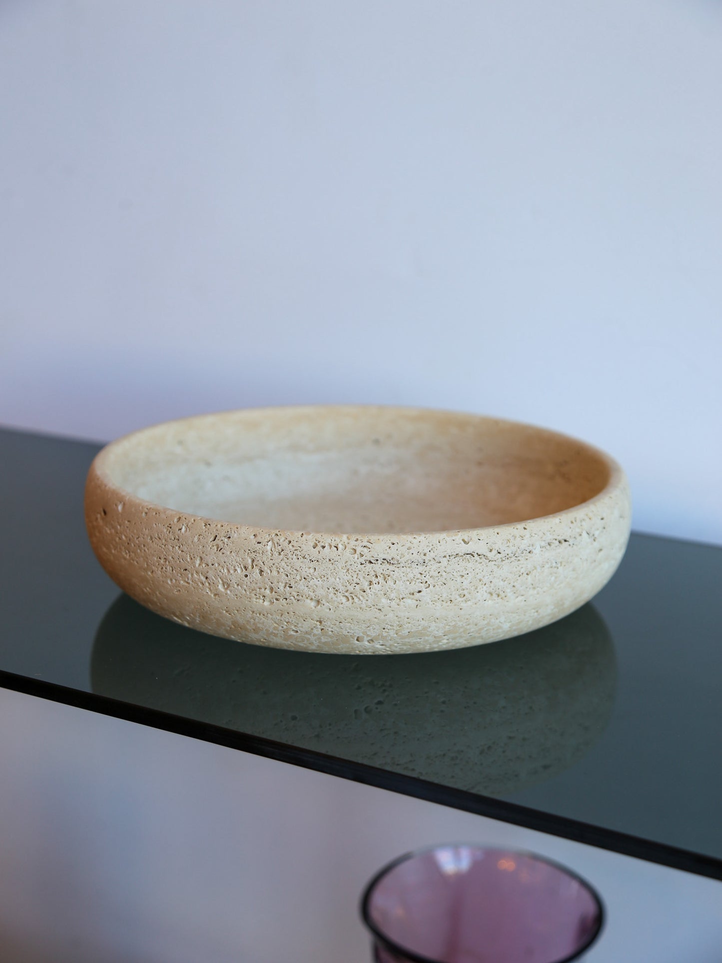 Travertine Centrepiece Bowl by Fratelli Mannelli