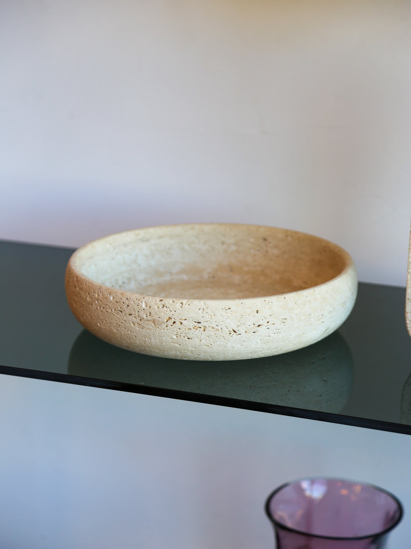 Travertine Centrepiece Bowl by Fratelli Mannelli