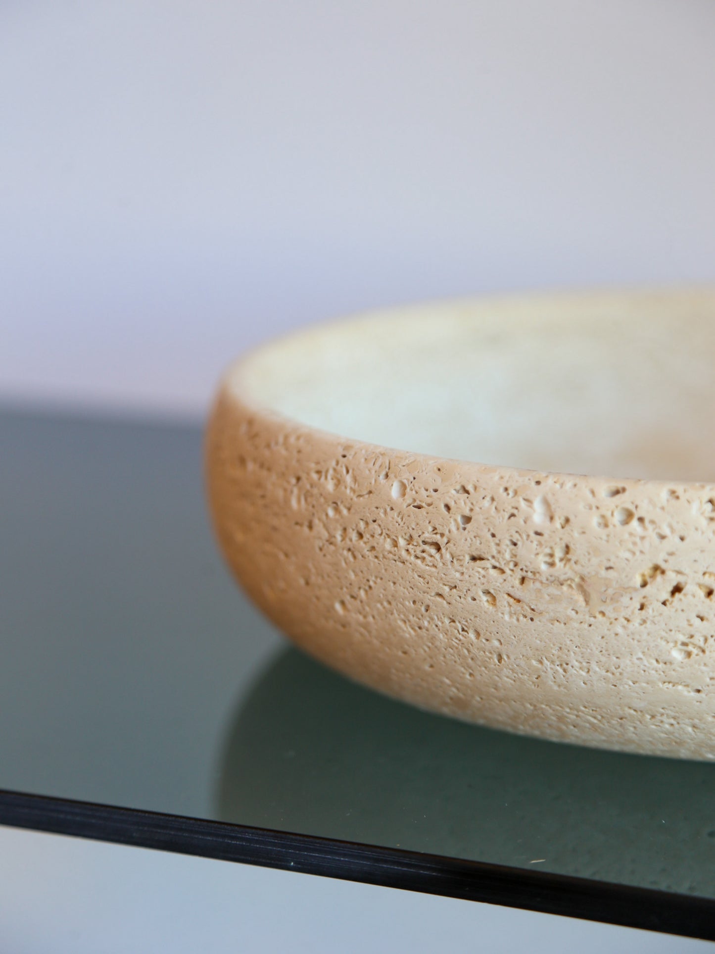 Travertine Centrepiece Bowl by Fratelli Mannelli