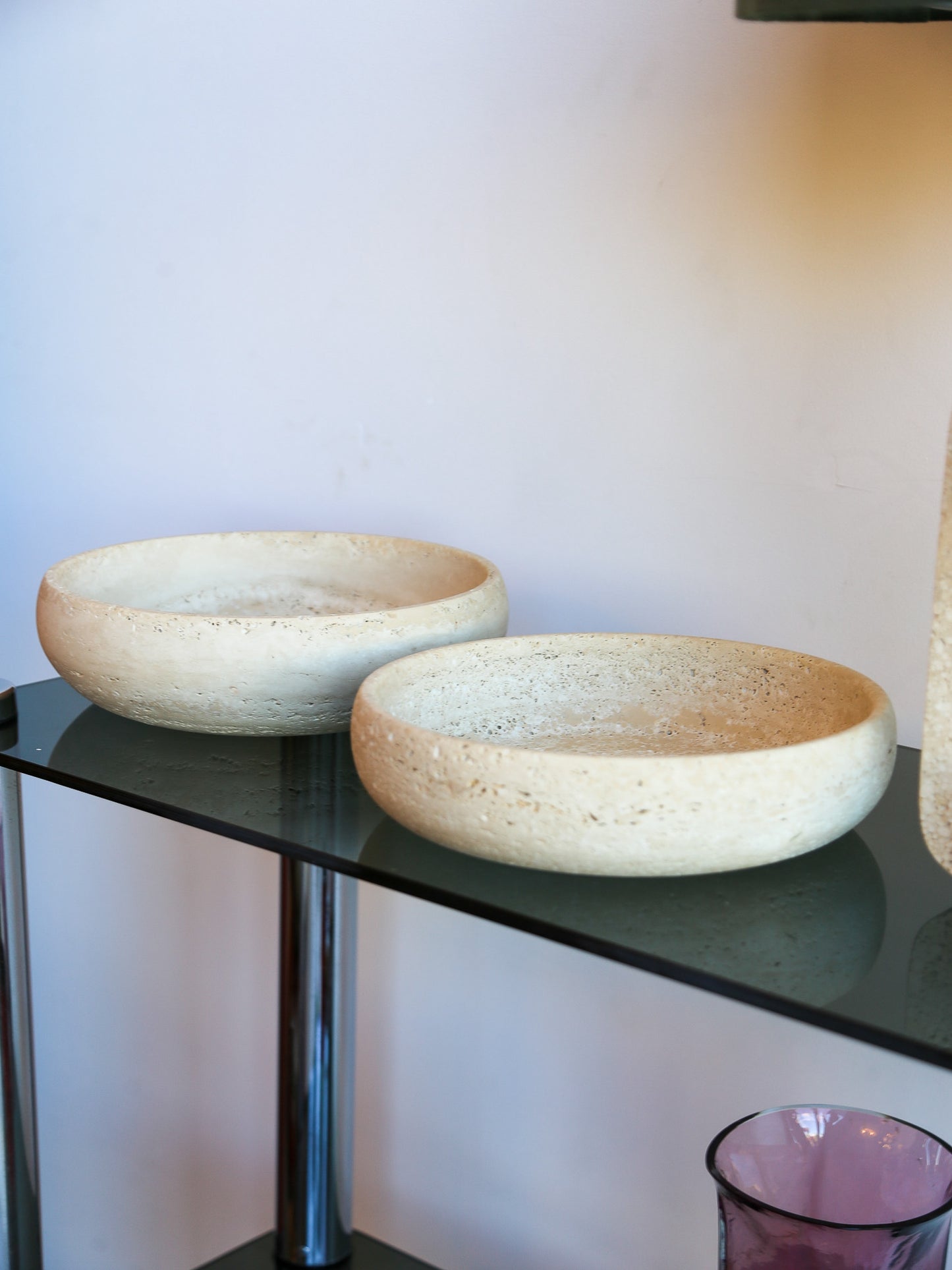 Travertine Centrepiece Bowl by Fratelli Mannelli