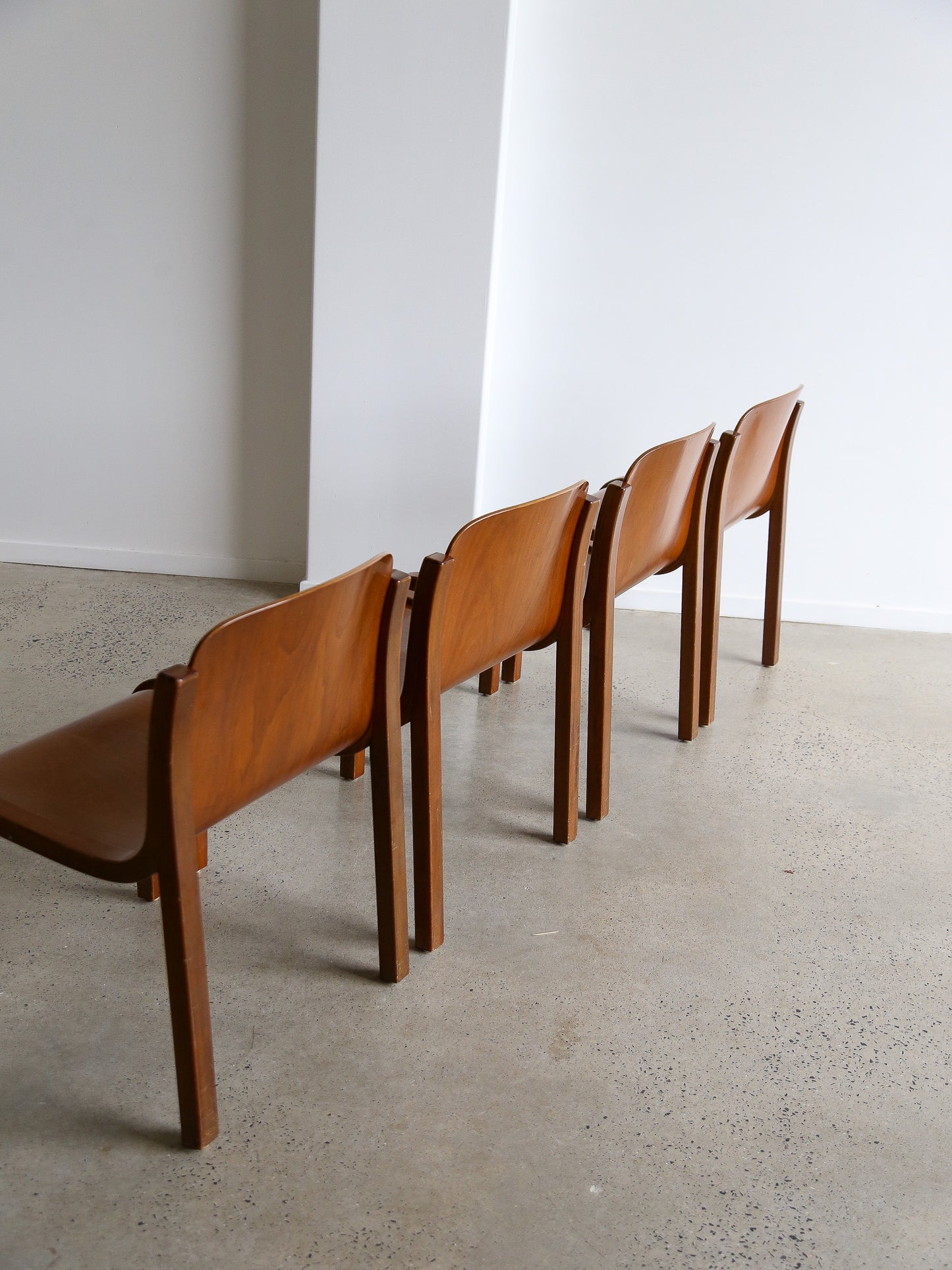 Carlo Bartoli Mito Chairs for Tisettanta, Italy 1970s