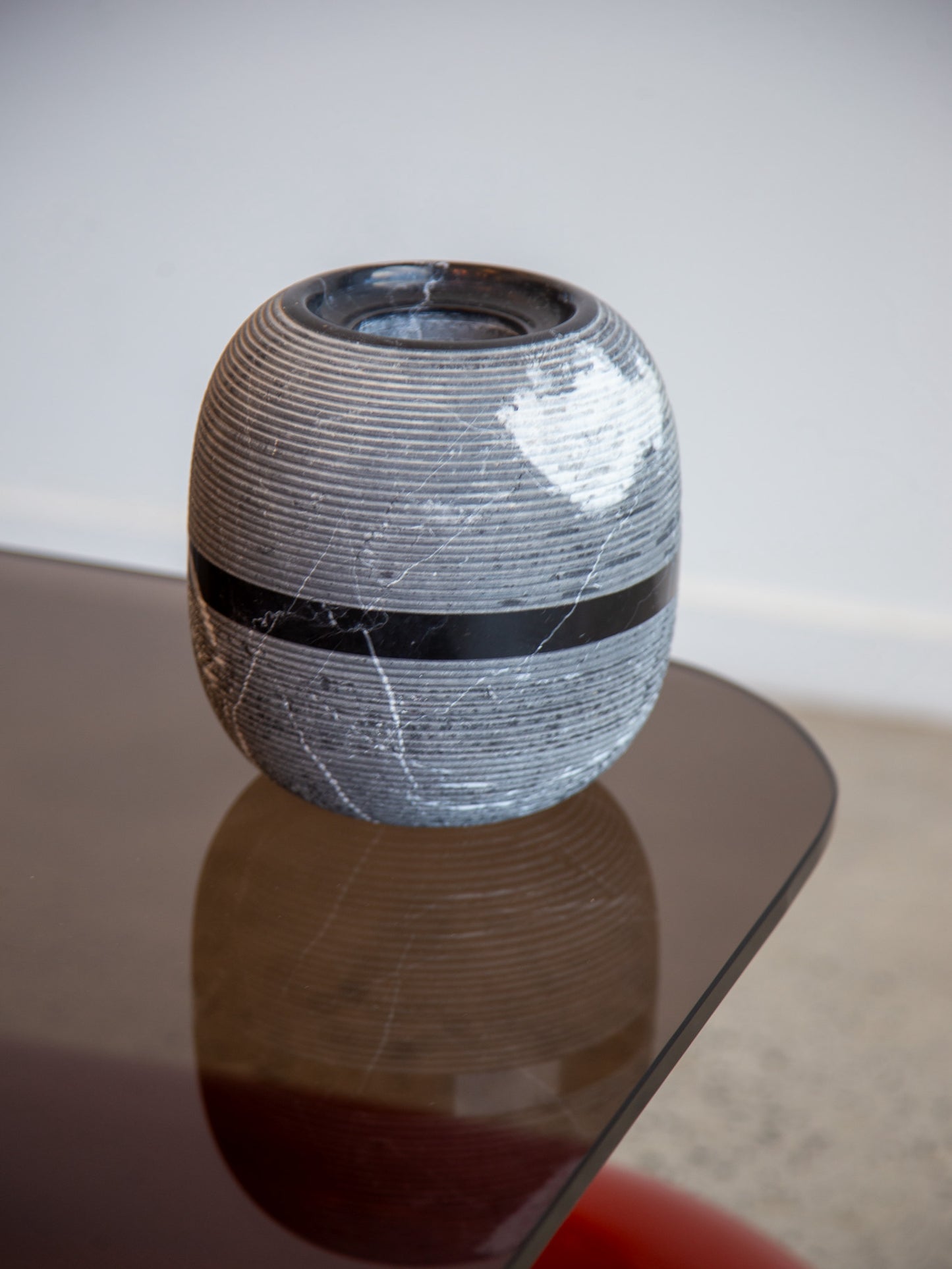 Casigliani Black Carrara Marble Vassel