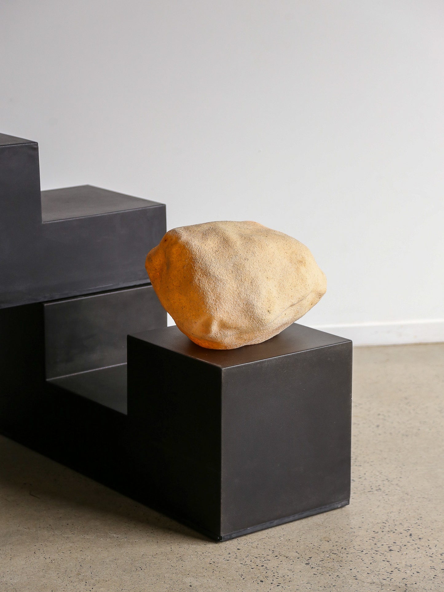 Rock Table Lamp by André Cazenave for Atelier A in Marble powder & Resin