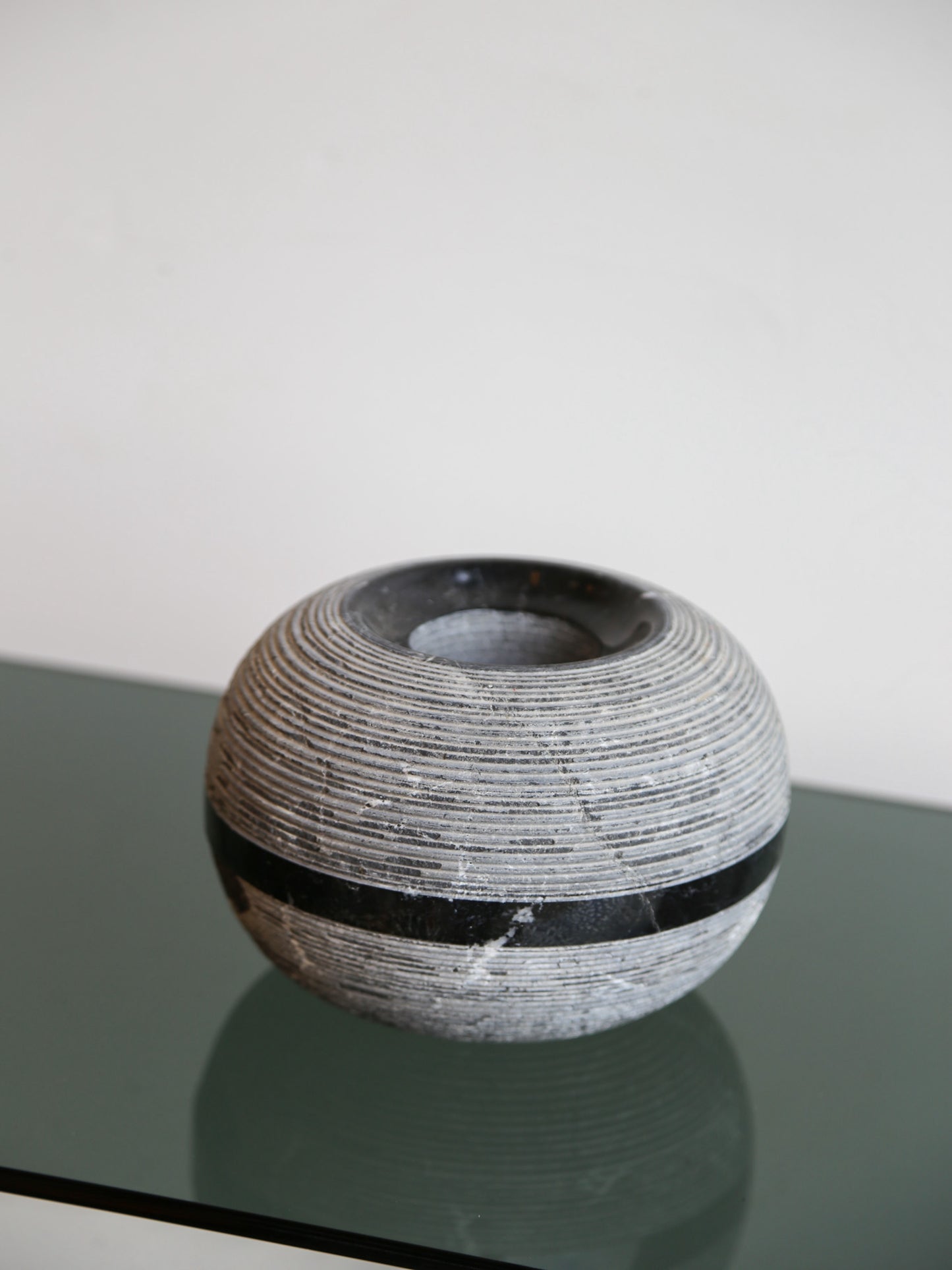 Casigliani Black Carrara Marble Vassel