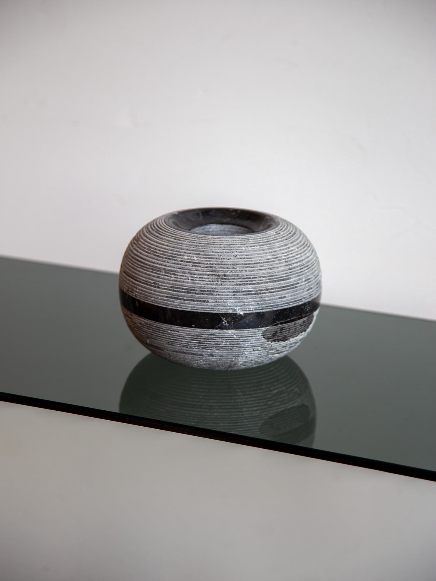 Casigliani Black Carrara Marble Vassel