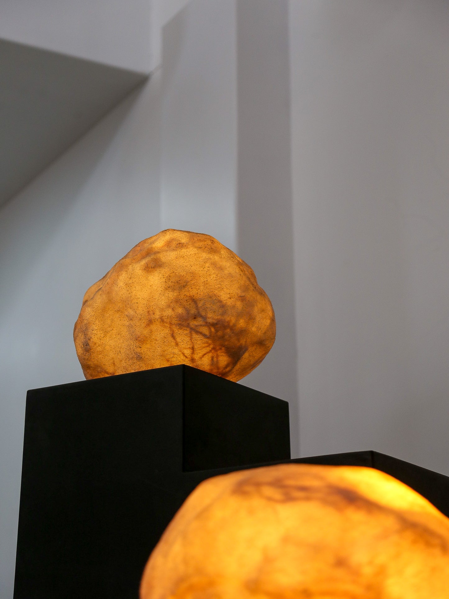 Rock Table Lamp by André Cazenave for Atelier A in Marble powder & Resin