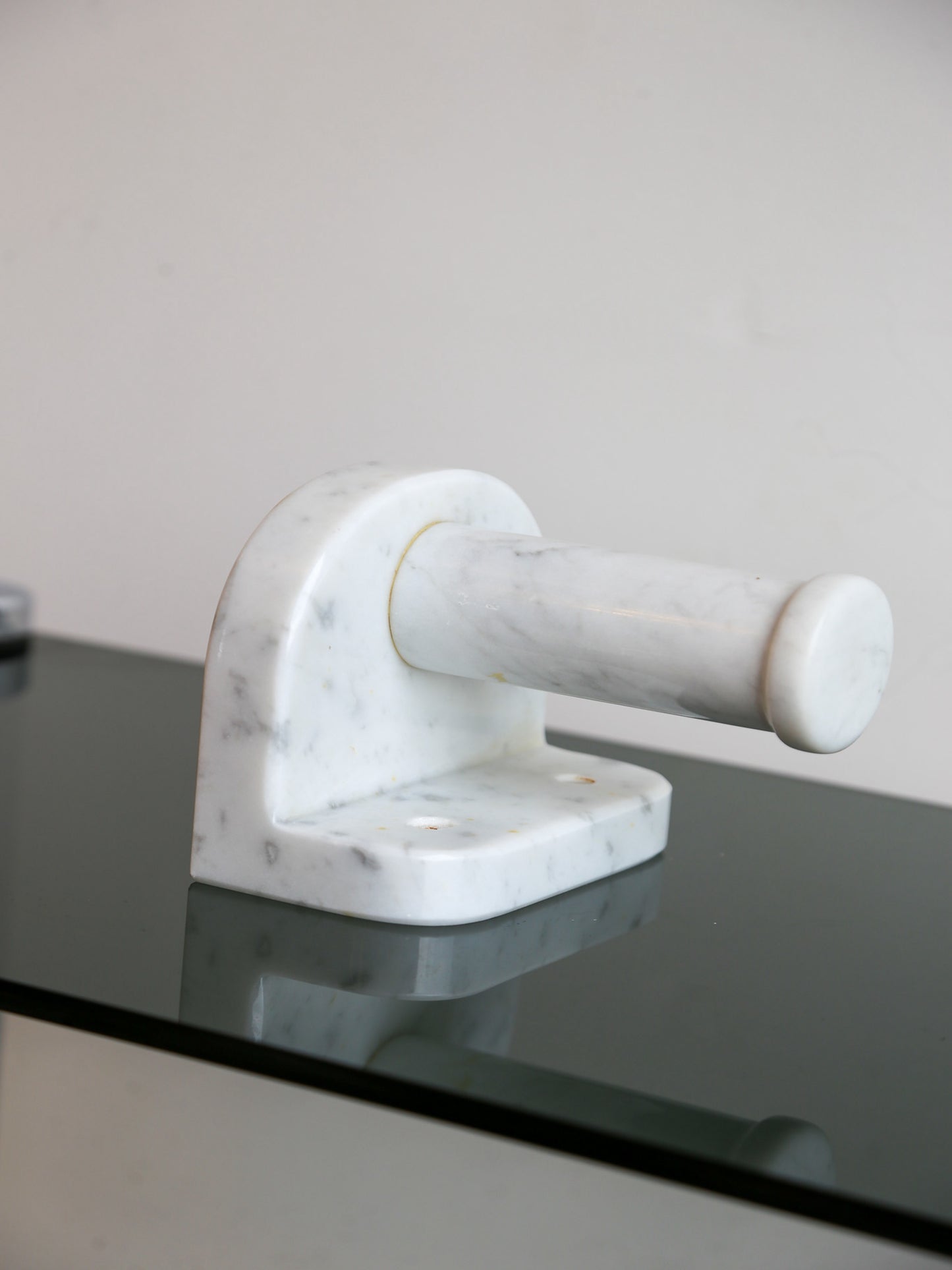 Italian Carrara Marble Toilet Paper Holder