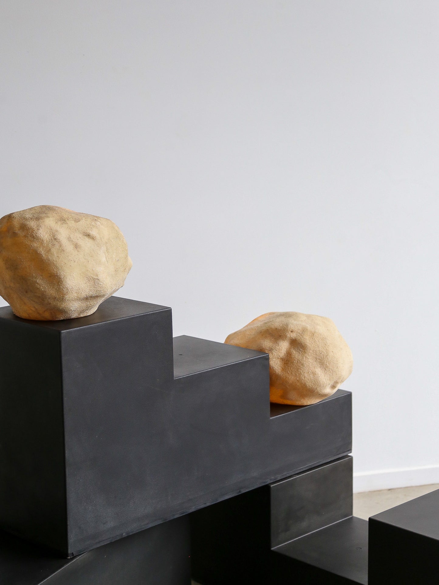 Rock Table Lamp by André Cazenave for Atelier A in Marble powder & Resin