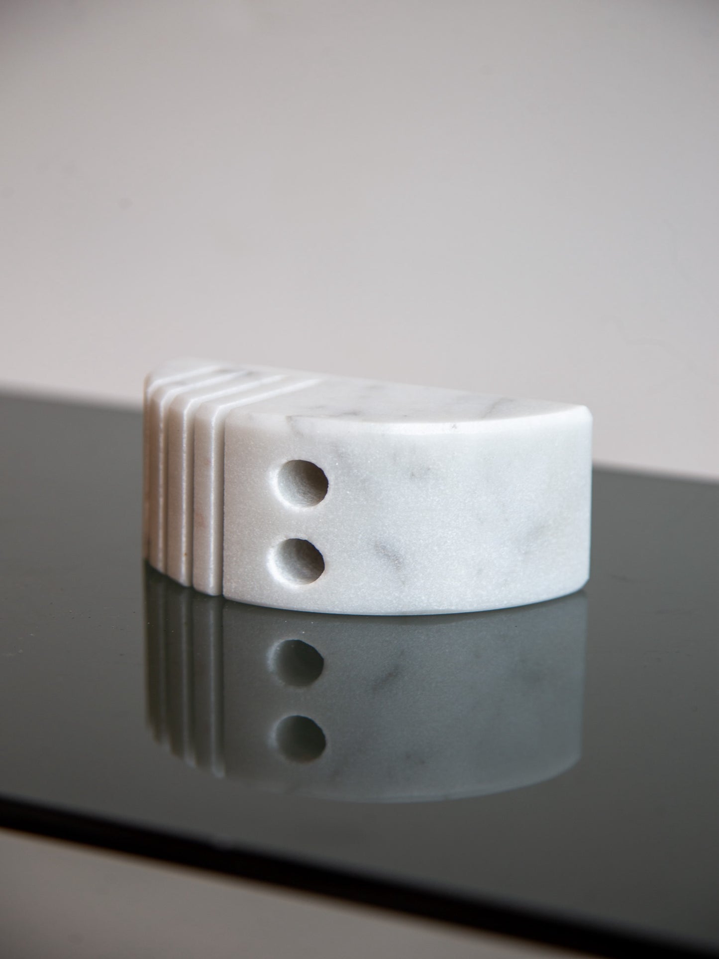 Italian Carrara Marble Desk Organiser 1970s