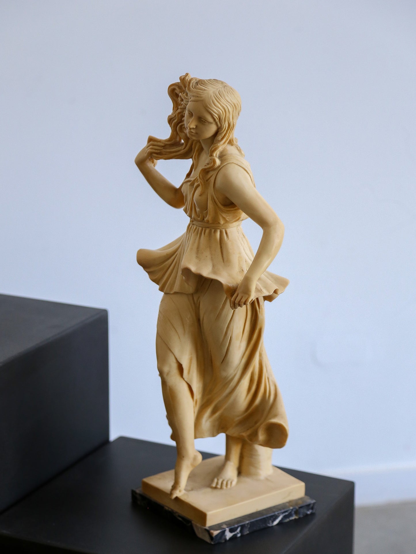 Resin Sculpture by A. Santini Tuscany, 1970s