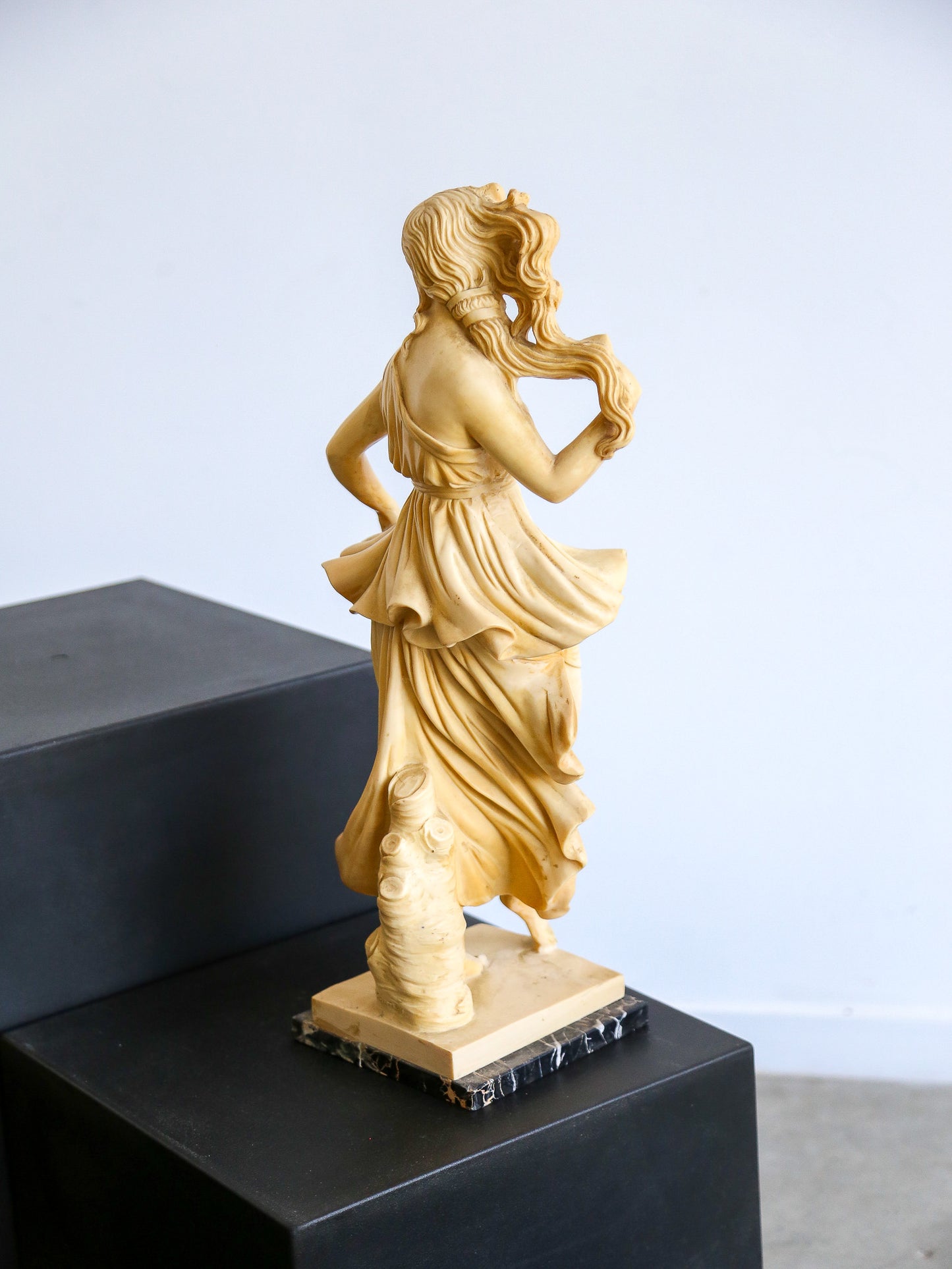 Resin Sculpture by A. Santini Tuscany, 1970s