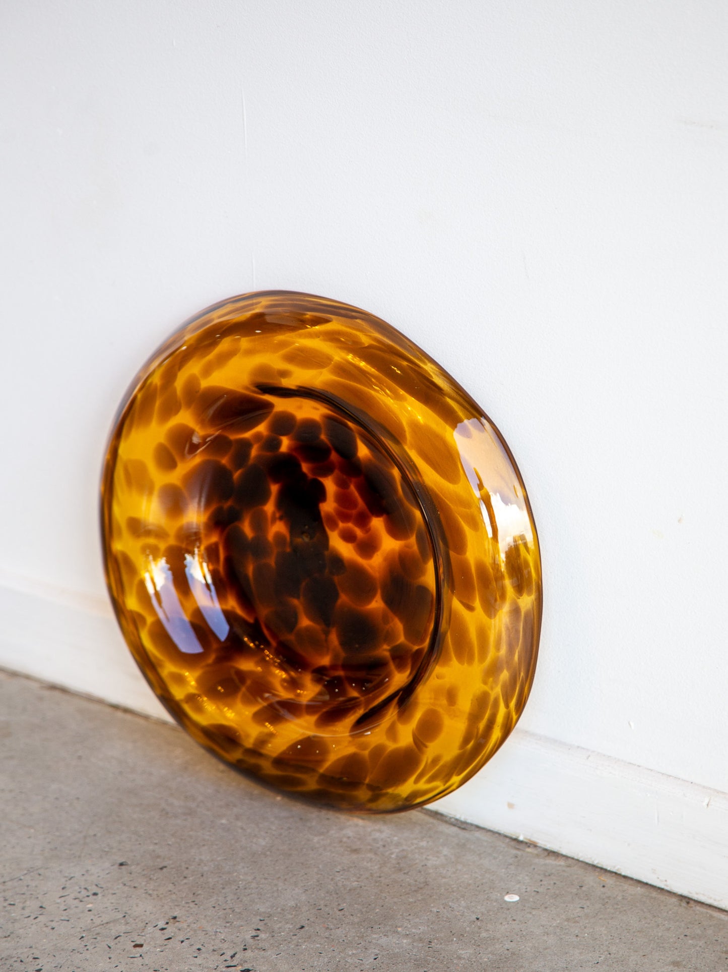 Vetri Empoli for Christian Dior Amber Murano Glass Centerpiece