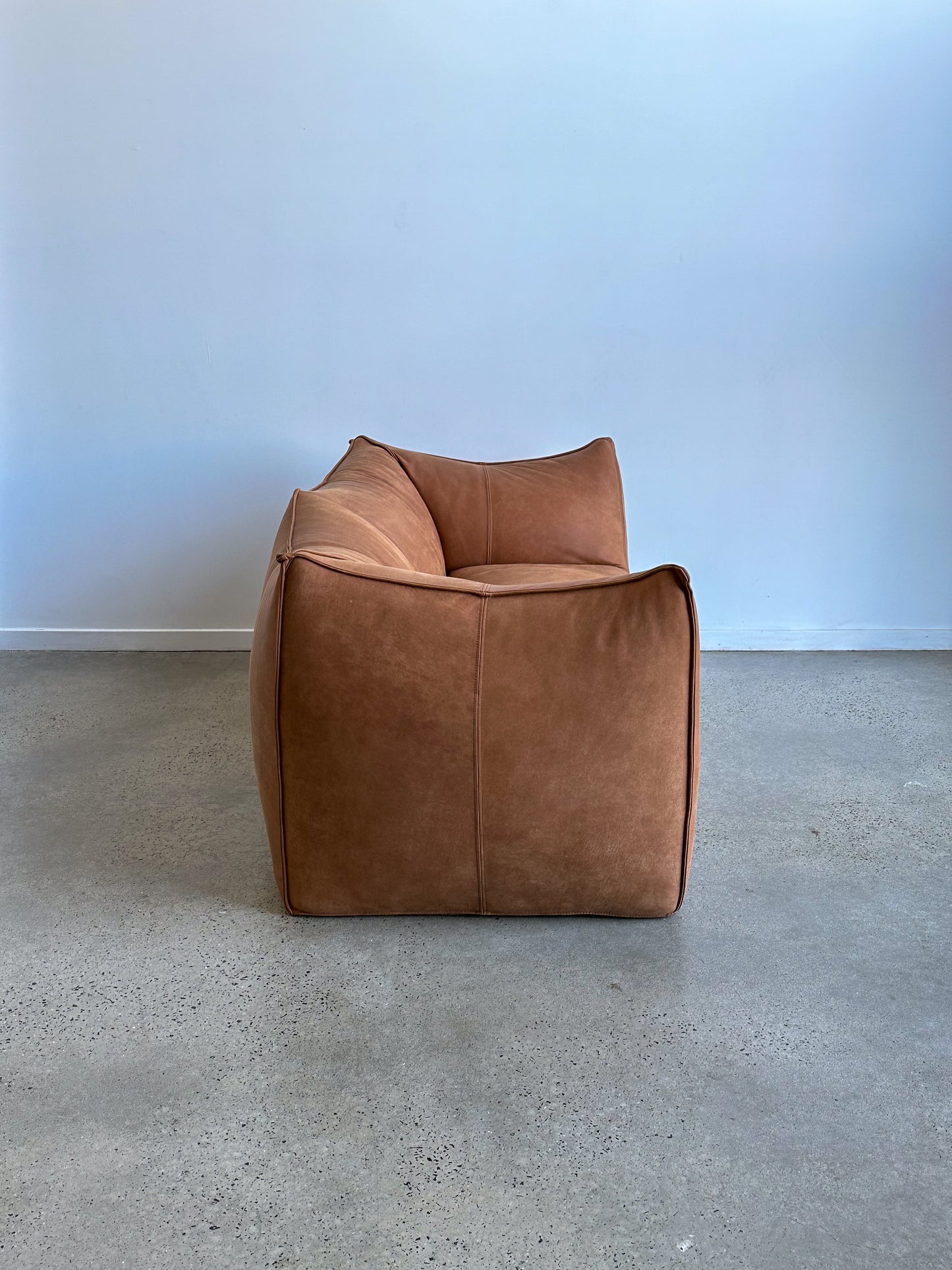 "Le Bambole" by Mario Bellini for C&B Italia Leather Sofa, 1970s