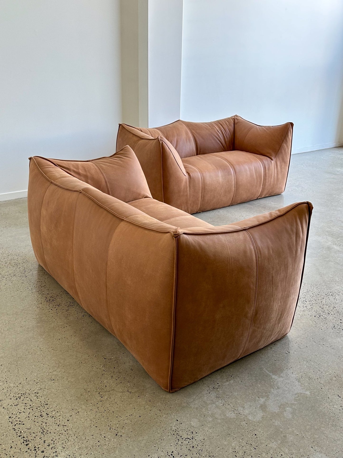 Mid - Century Modern Leather Sofa by Mario Bellini for C&B Italia, 1970s - Lumini Collections