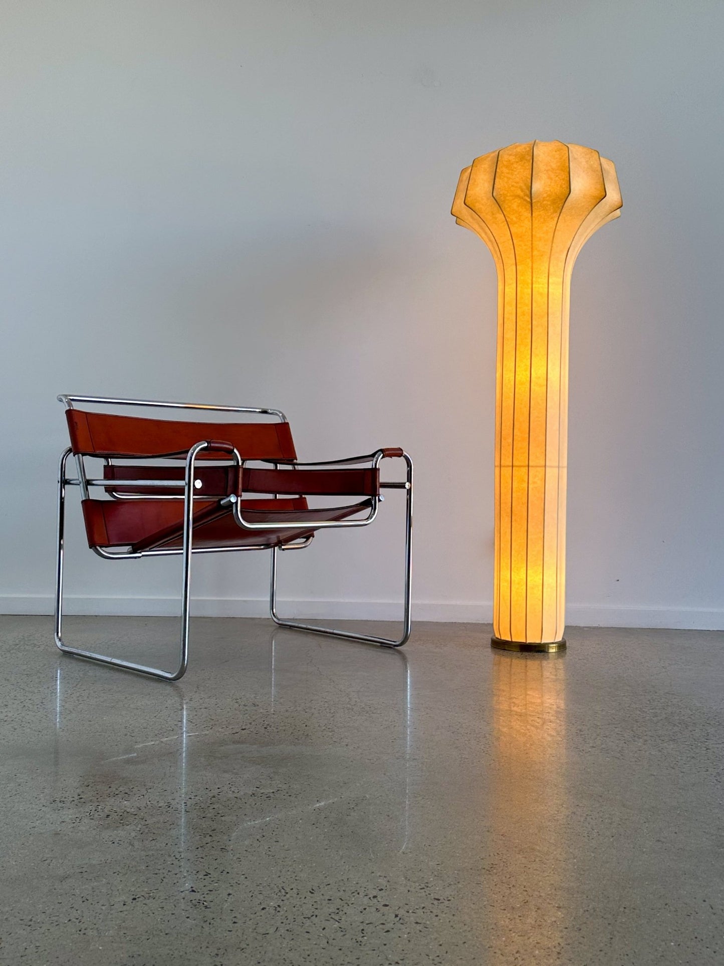 Achille & Pier Giacomo Castiglioni Cocoon Floor Lamp - Lumini Collections