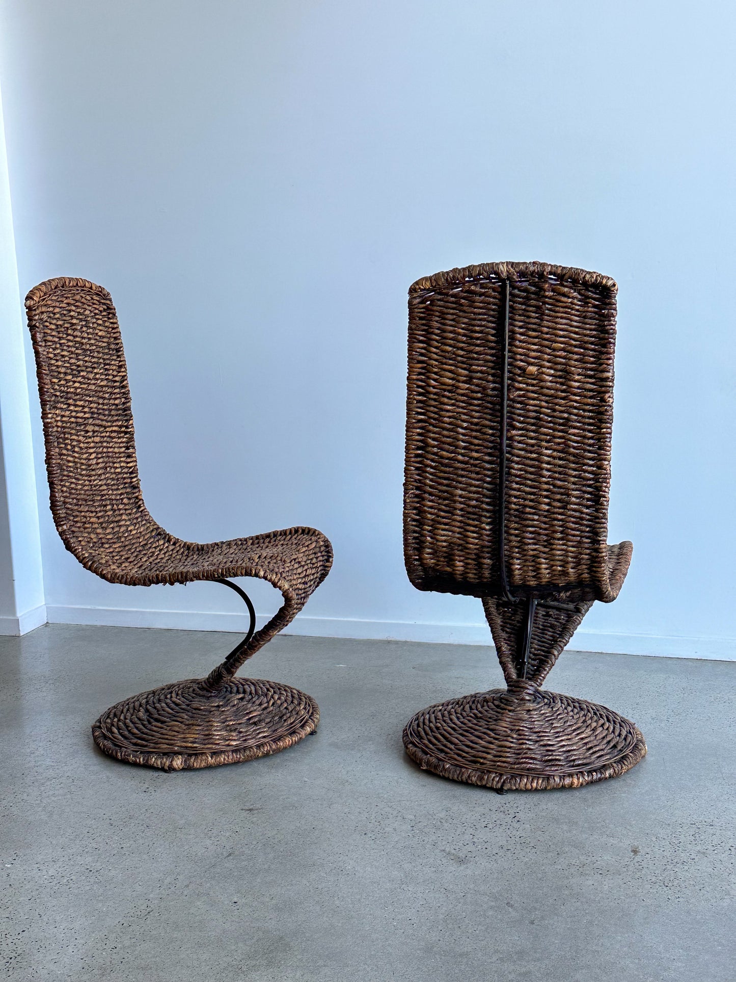 Italian Mid Century Modern “S Chair” by Marzio Cecchi for Studio Most, 1970s