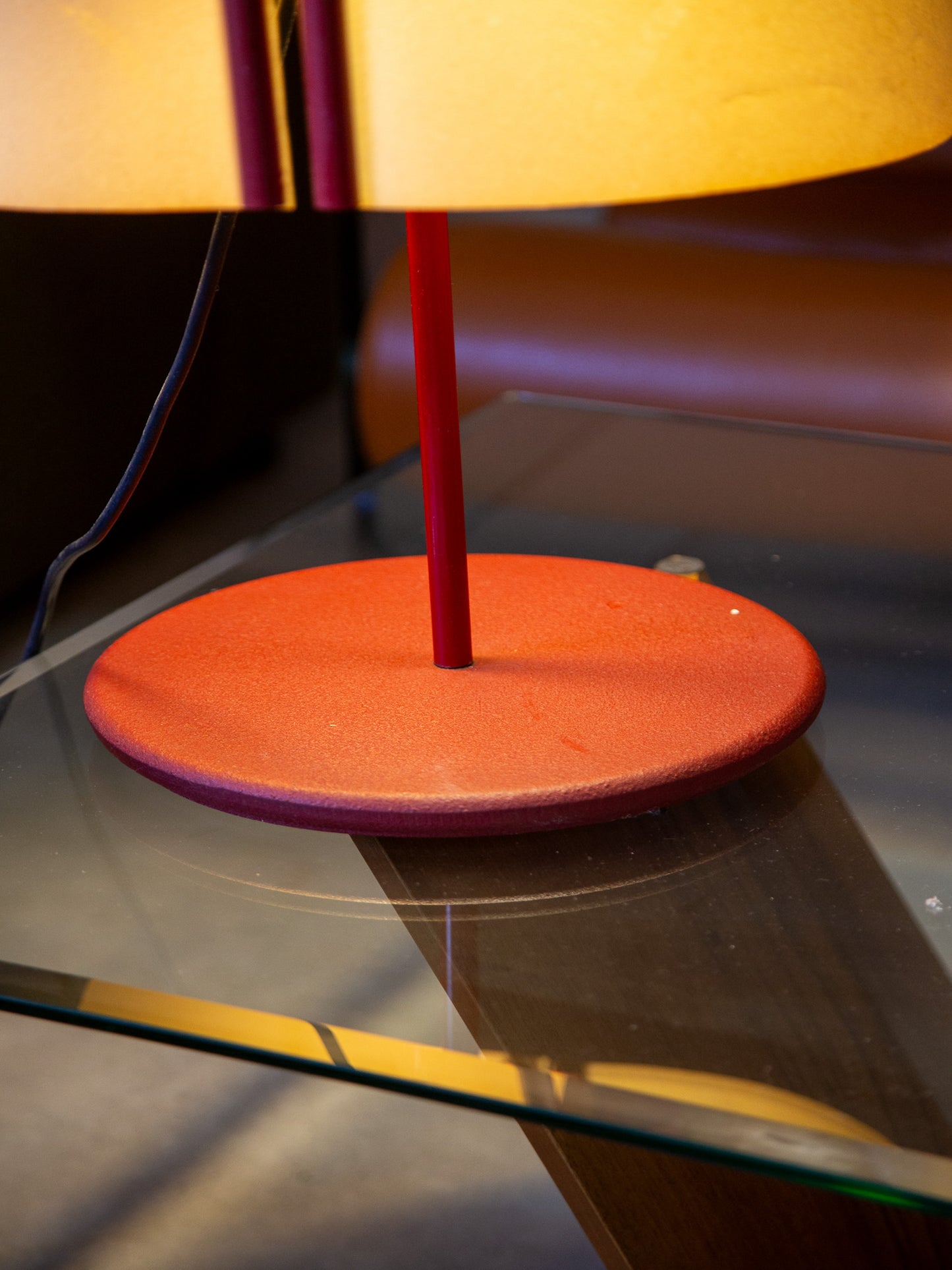 Stilnovo Table Lamp in Metal & Parchment Paper
