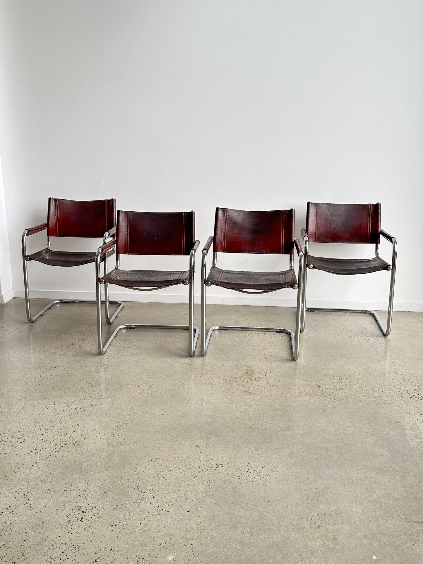 1970s S34 Chairs by Marcel Breuer, Set of Six
