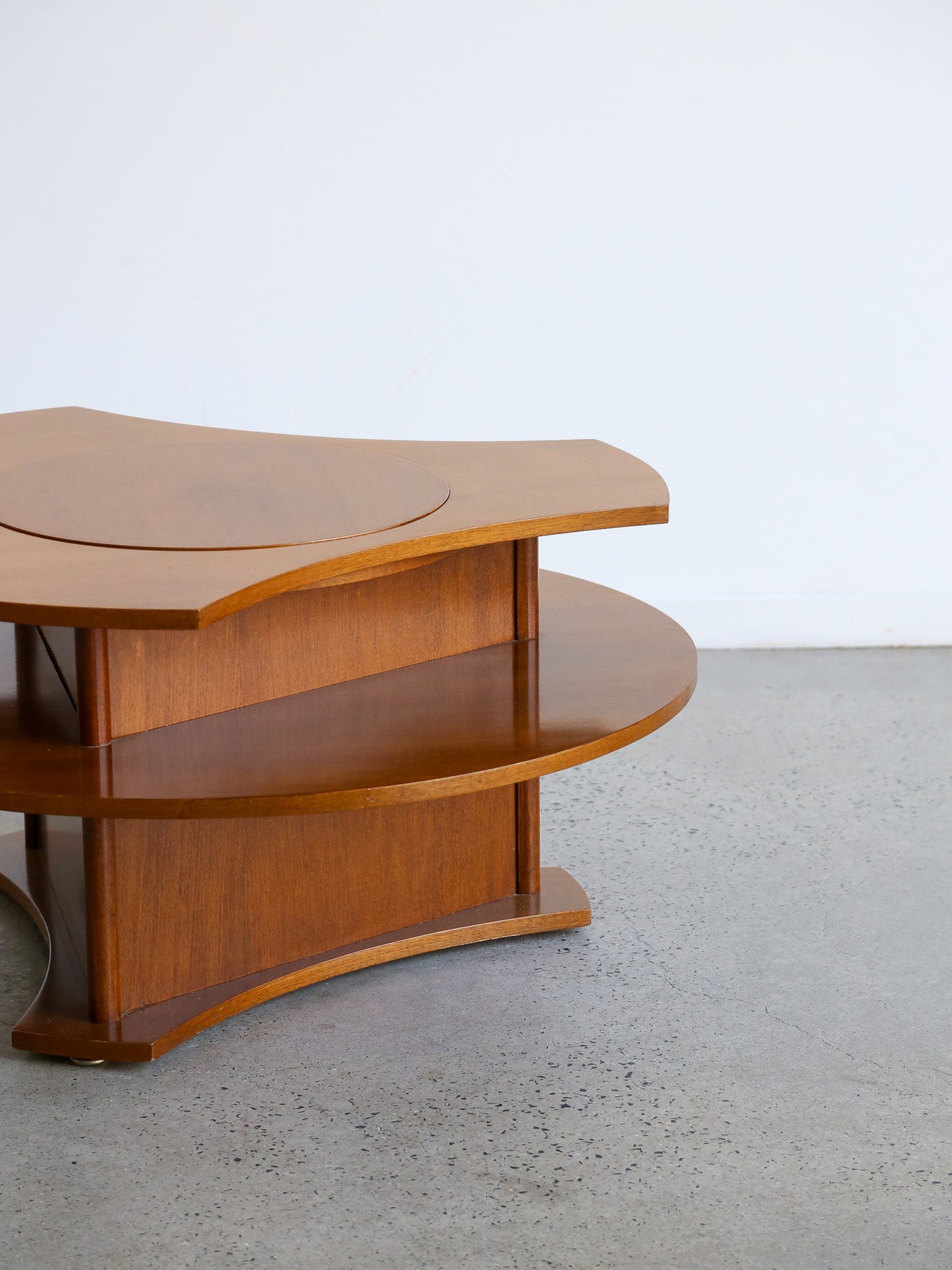 Italian Coffee Table Bar by Gervasoni