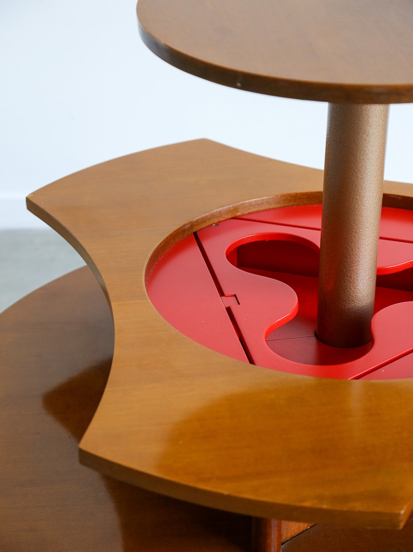 Italian Coffee Table Bar by Gervasoni