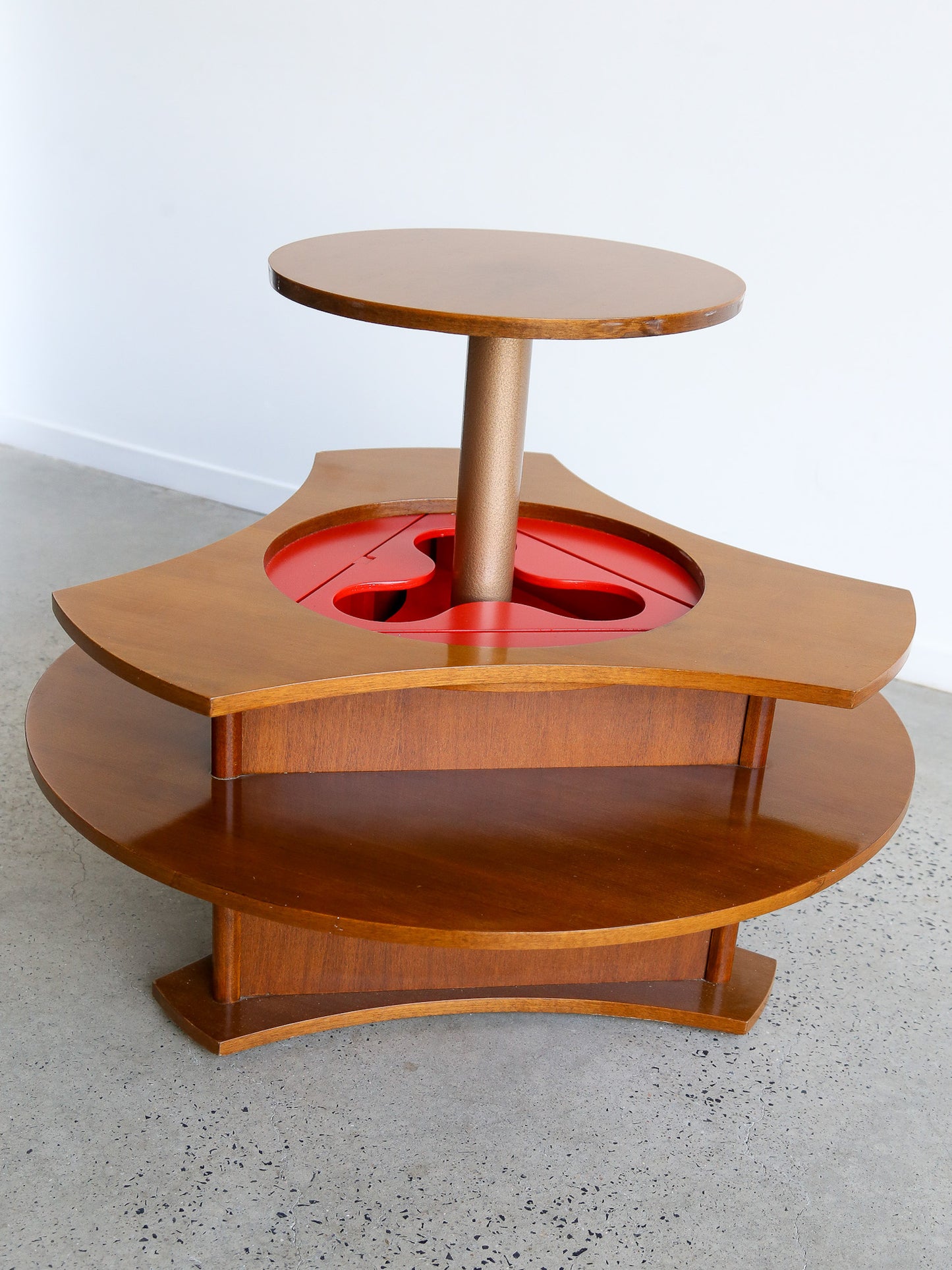 Italian Coffee Table Bar by Gervasoni